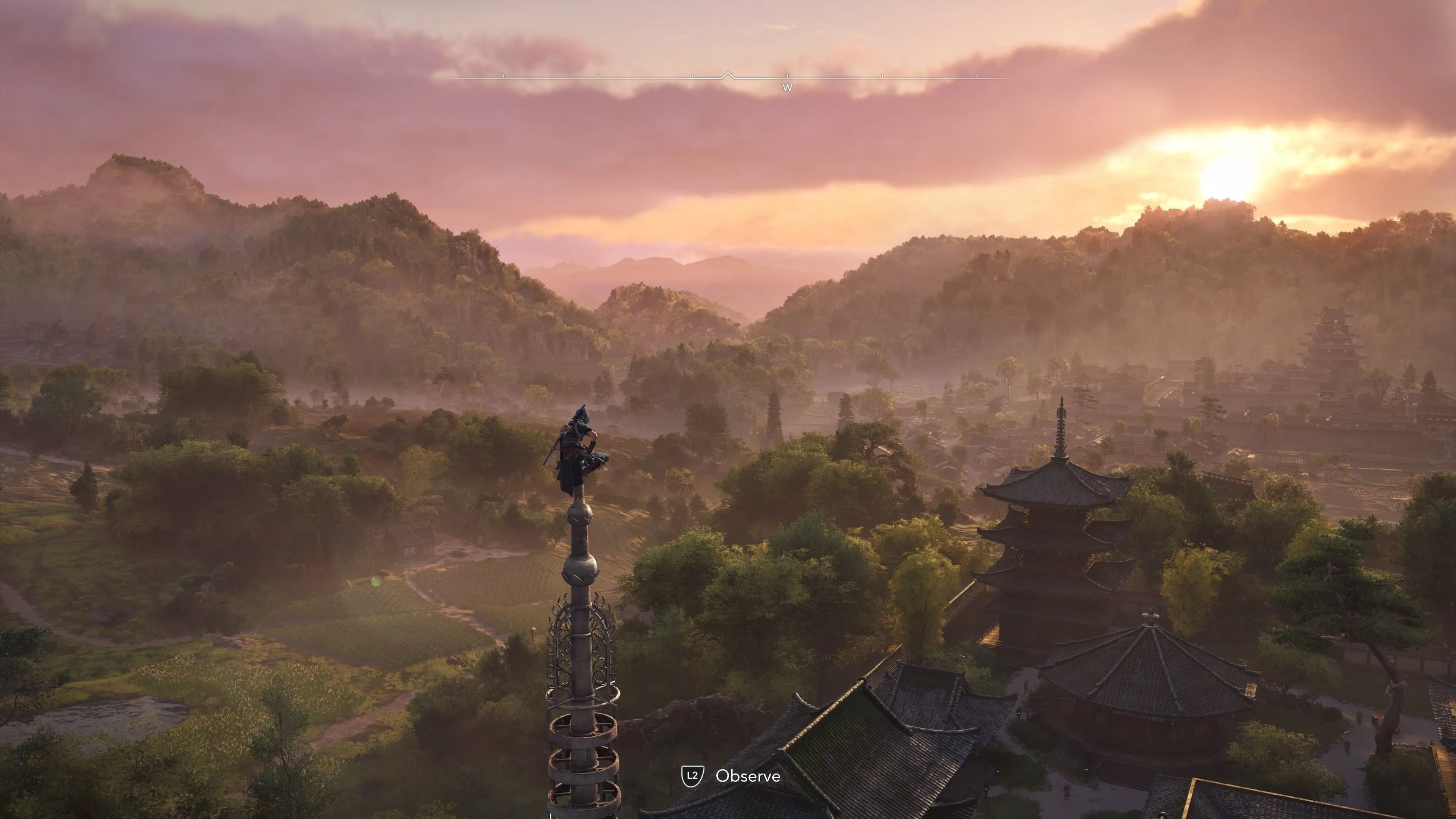 Khung cảnh hùng vĩ của Nhật Bản phong kiến trong Assassin's Creed Shadows