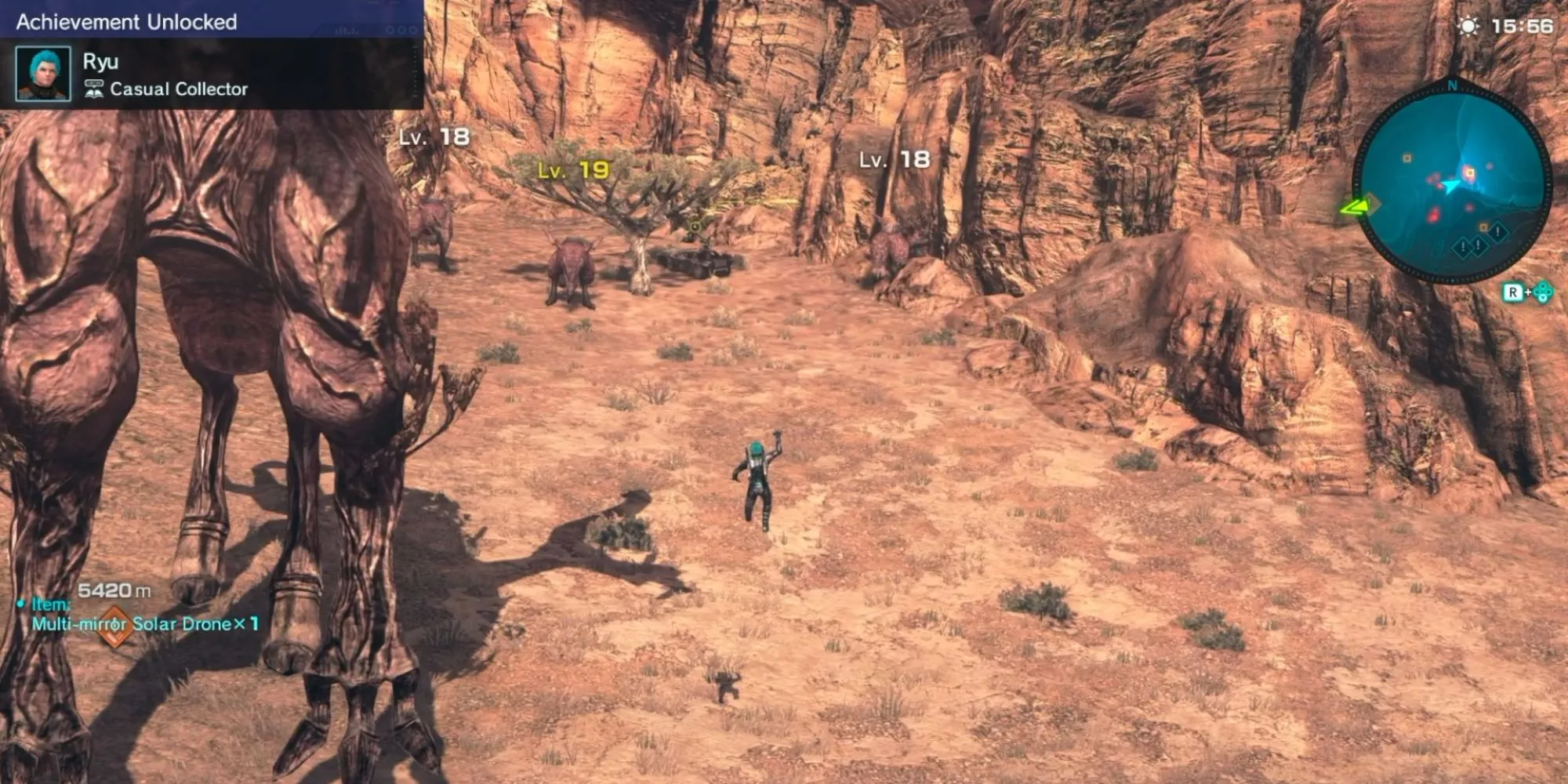 Khung cảnh hùng vĩ khi khám phá hành tinh Mira trong Xenoblade Chronicles X