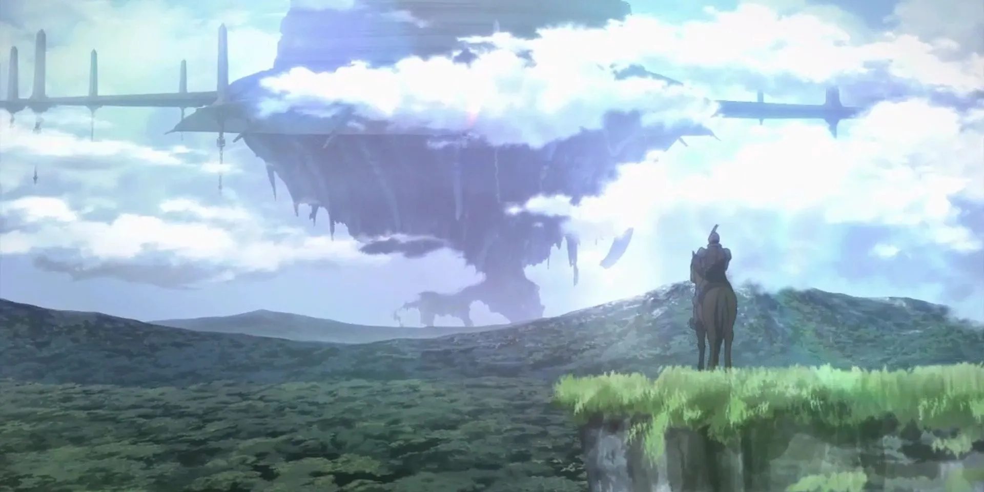 Lâu đài bay Aincrad trong thế giới game Sword Art Online