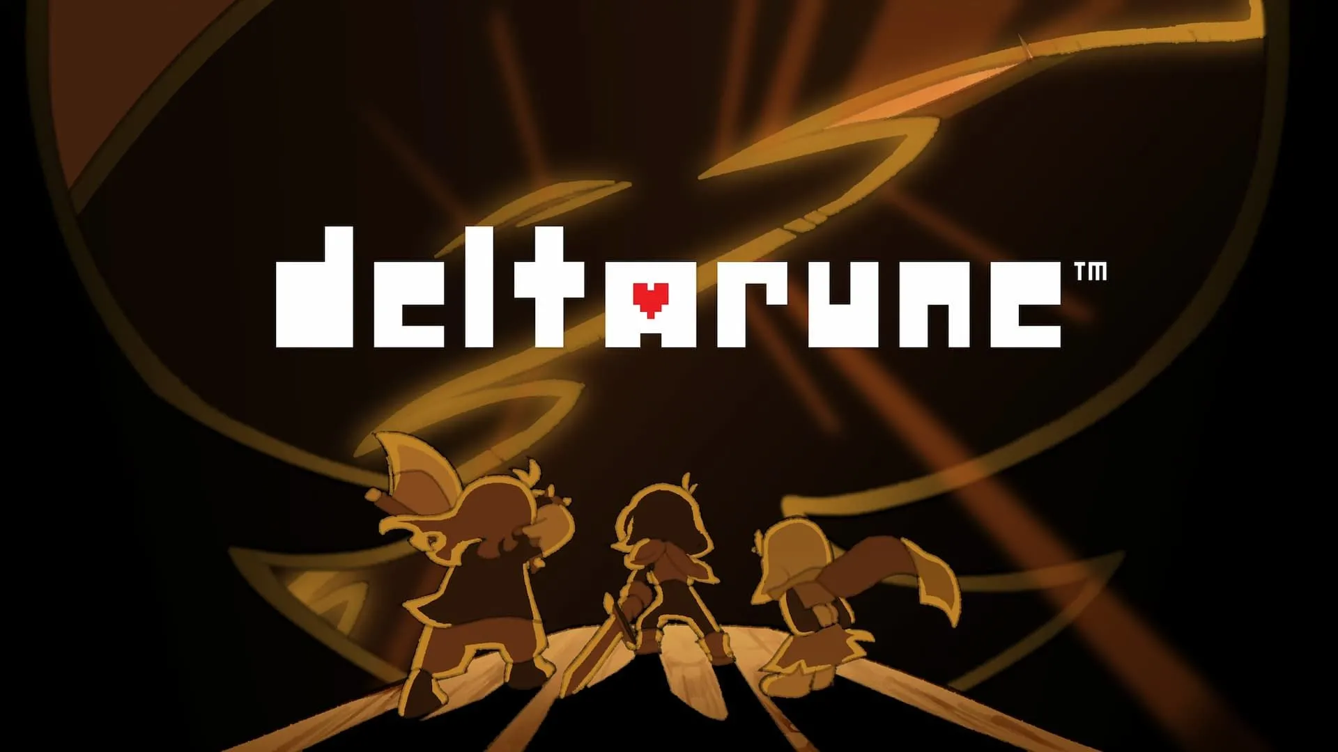 Logo chính thức của Deltarune Chapters 1-4 trên Nintendo Switch 2