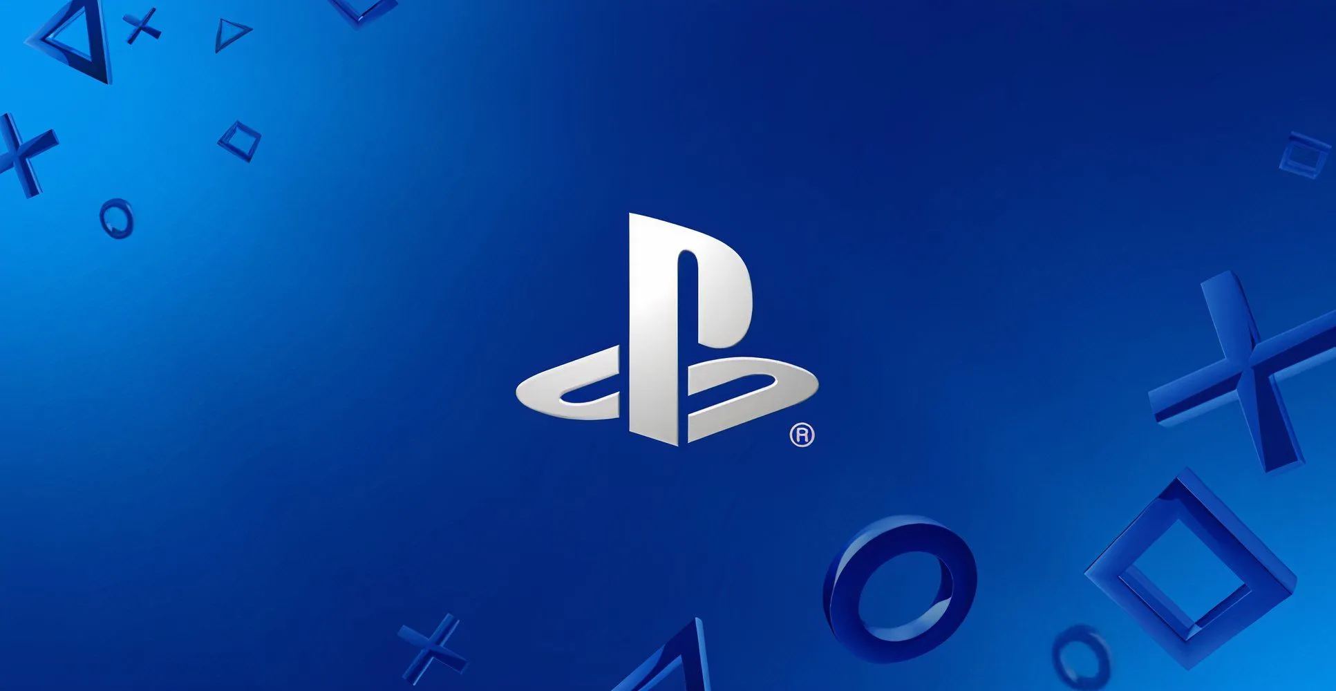 Logo PlayStation Store trên nền xanh dương quen thuộc