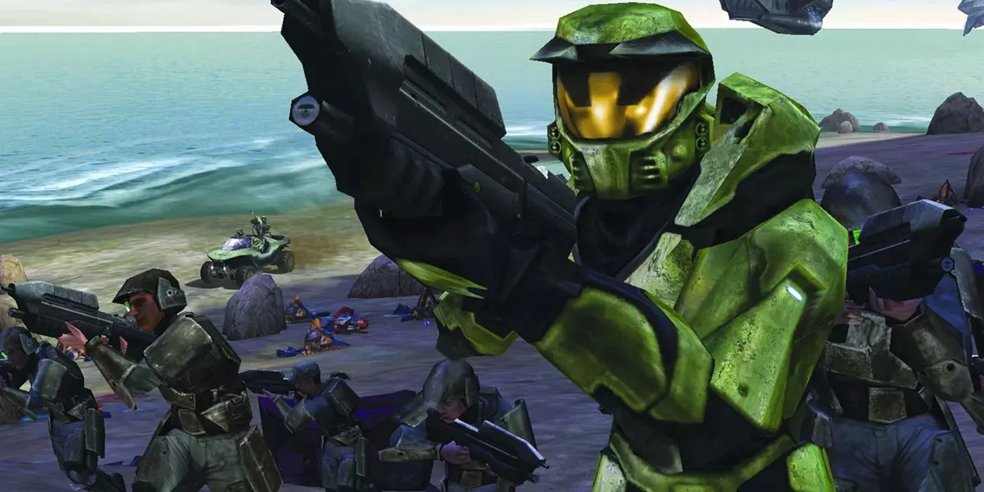 Master Chief trong Halo Combat Evolved, tựa game FPS định hình thể loại