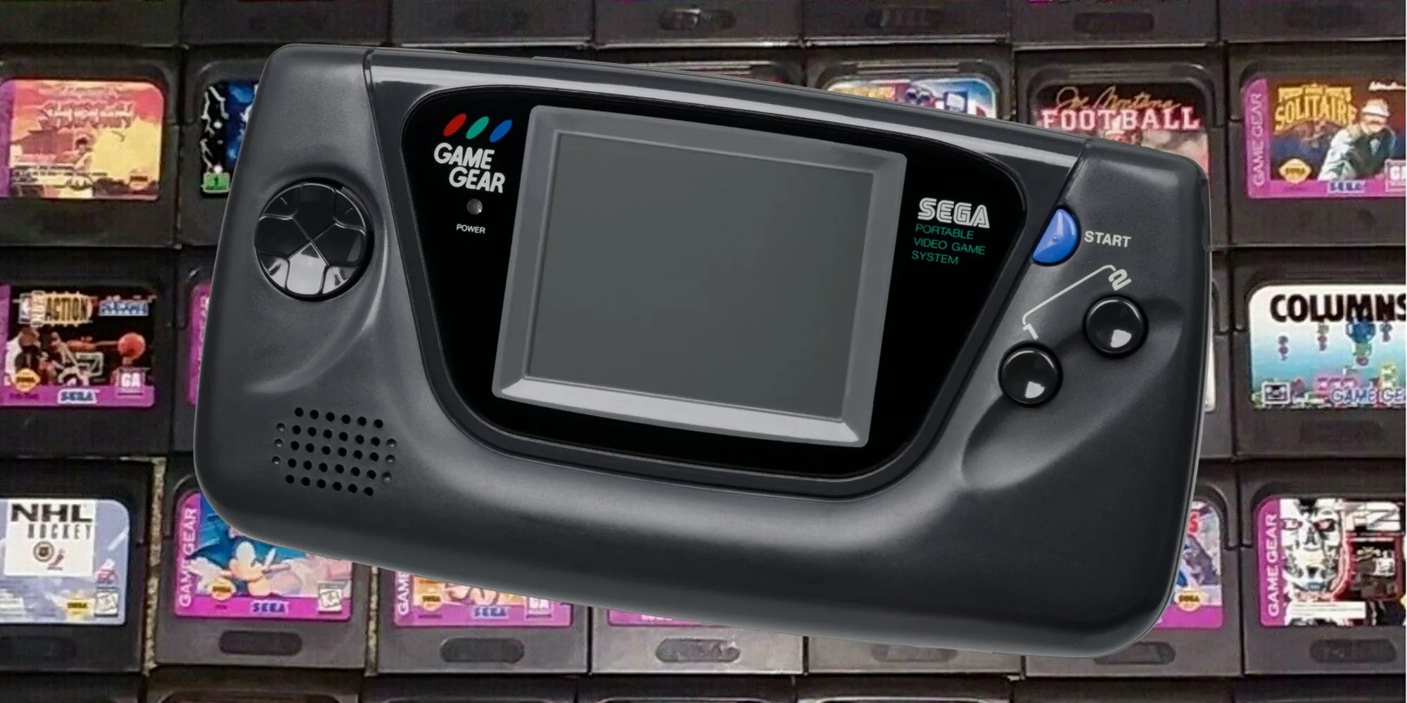 Máy chơi game cầm tay Sega Game Gear với màn hình màu
