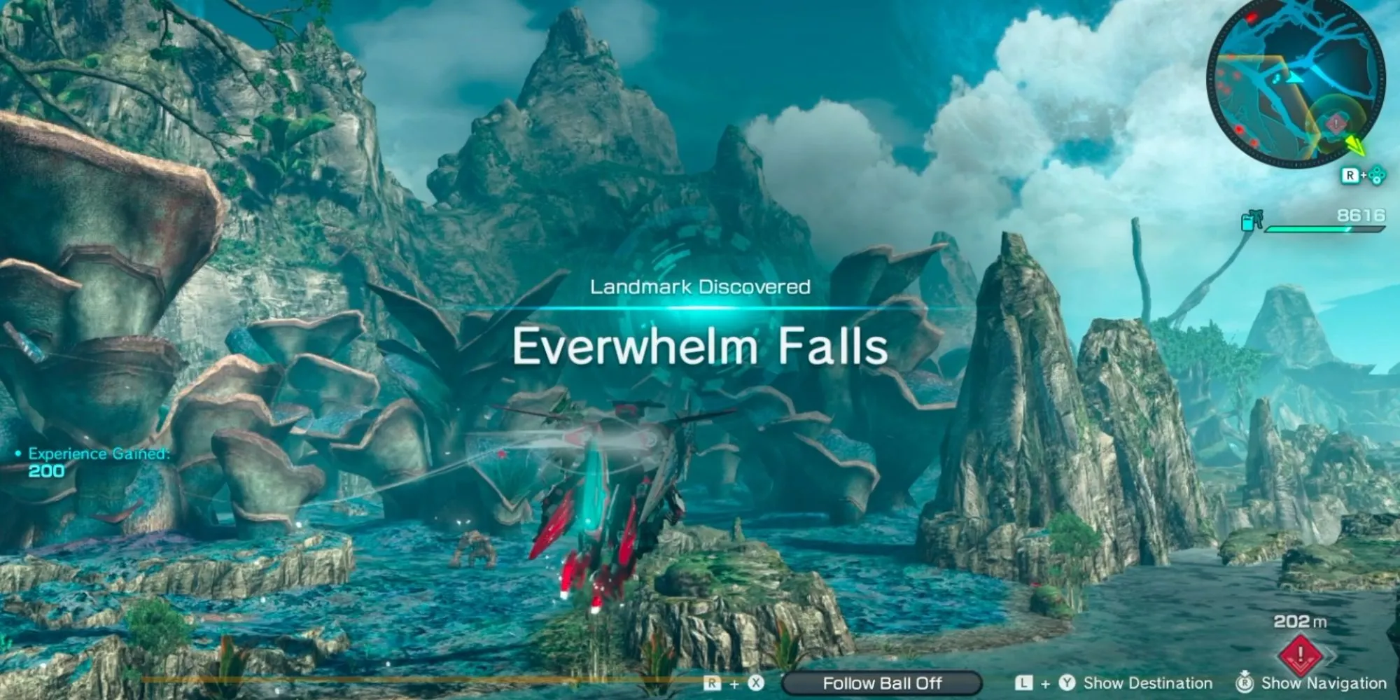 Một địa danh nổi bật trên hành tinh Mira trong Xenoblade Chronicles X