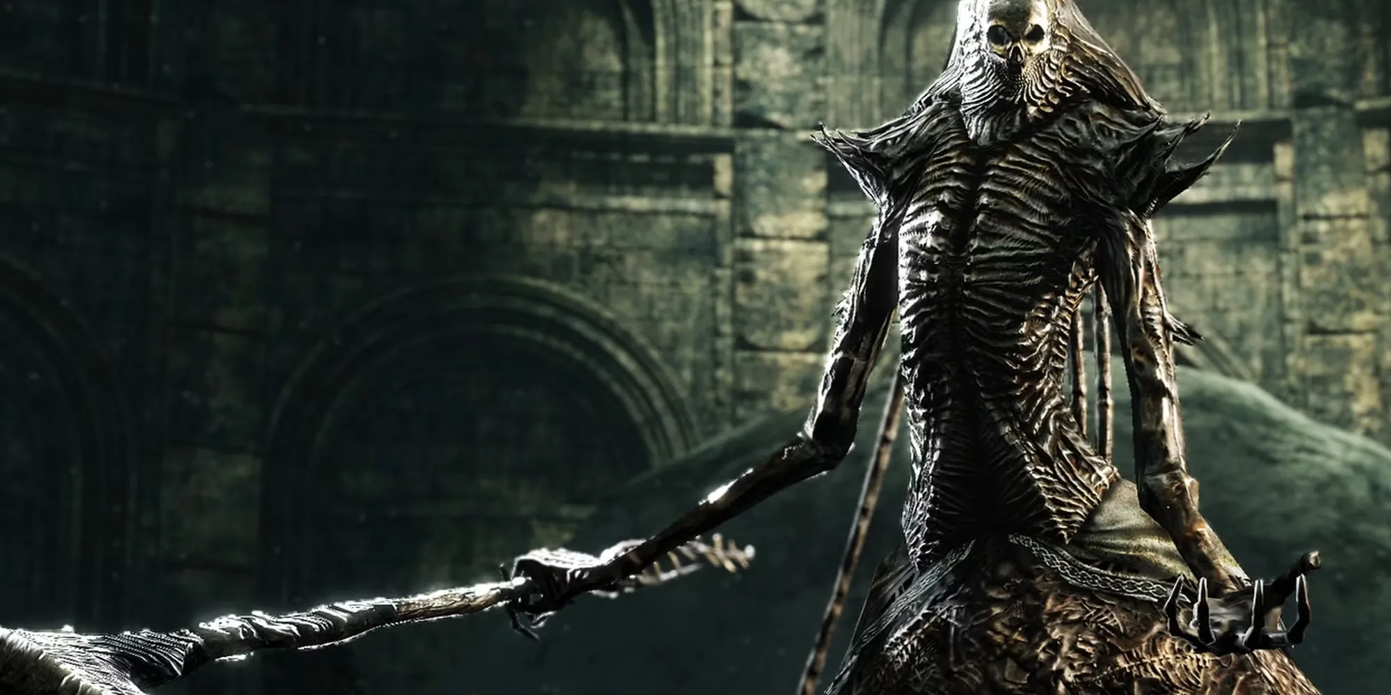 Nashandra, trùm cuối Dark Souls 2, với vẻ ngoài ấn tượng nhưng gameplay gây thất vọng