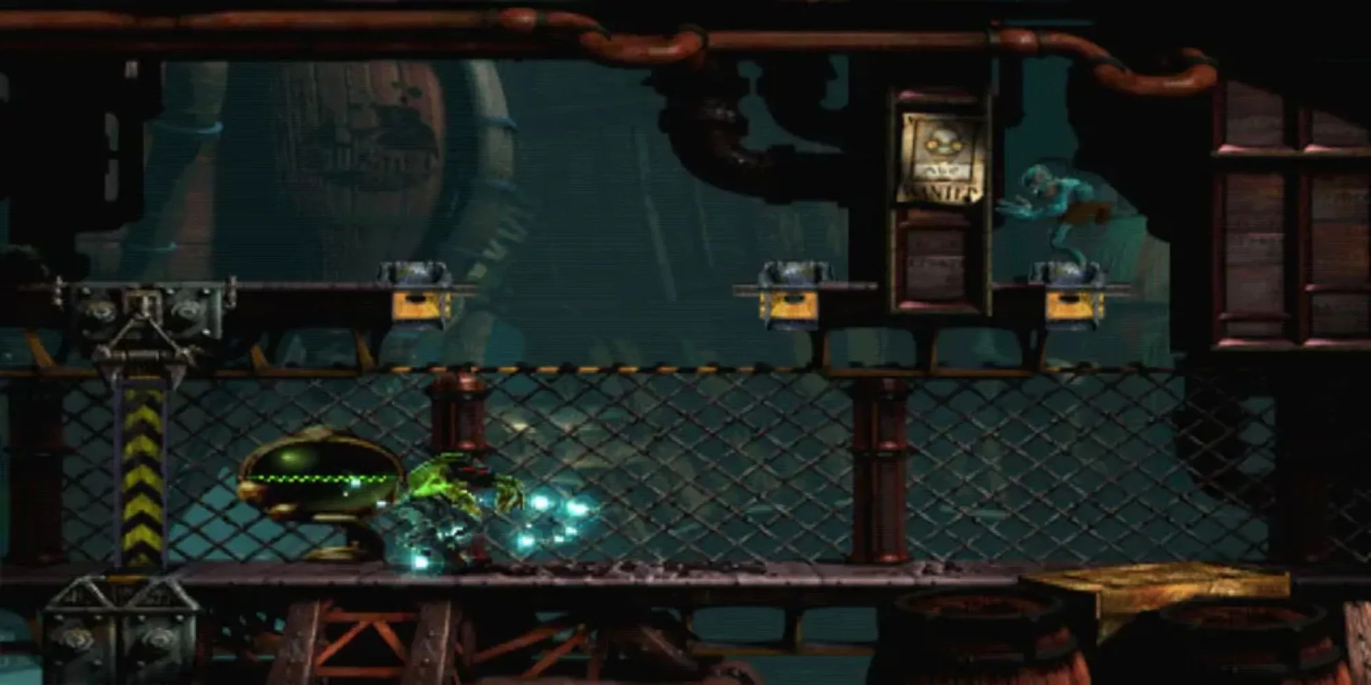 Nhân vật Abe trong game Oddworld: Abe's Exoddus