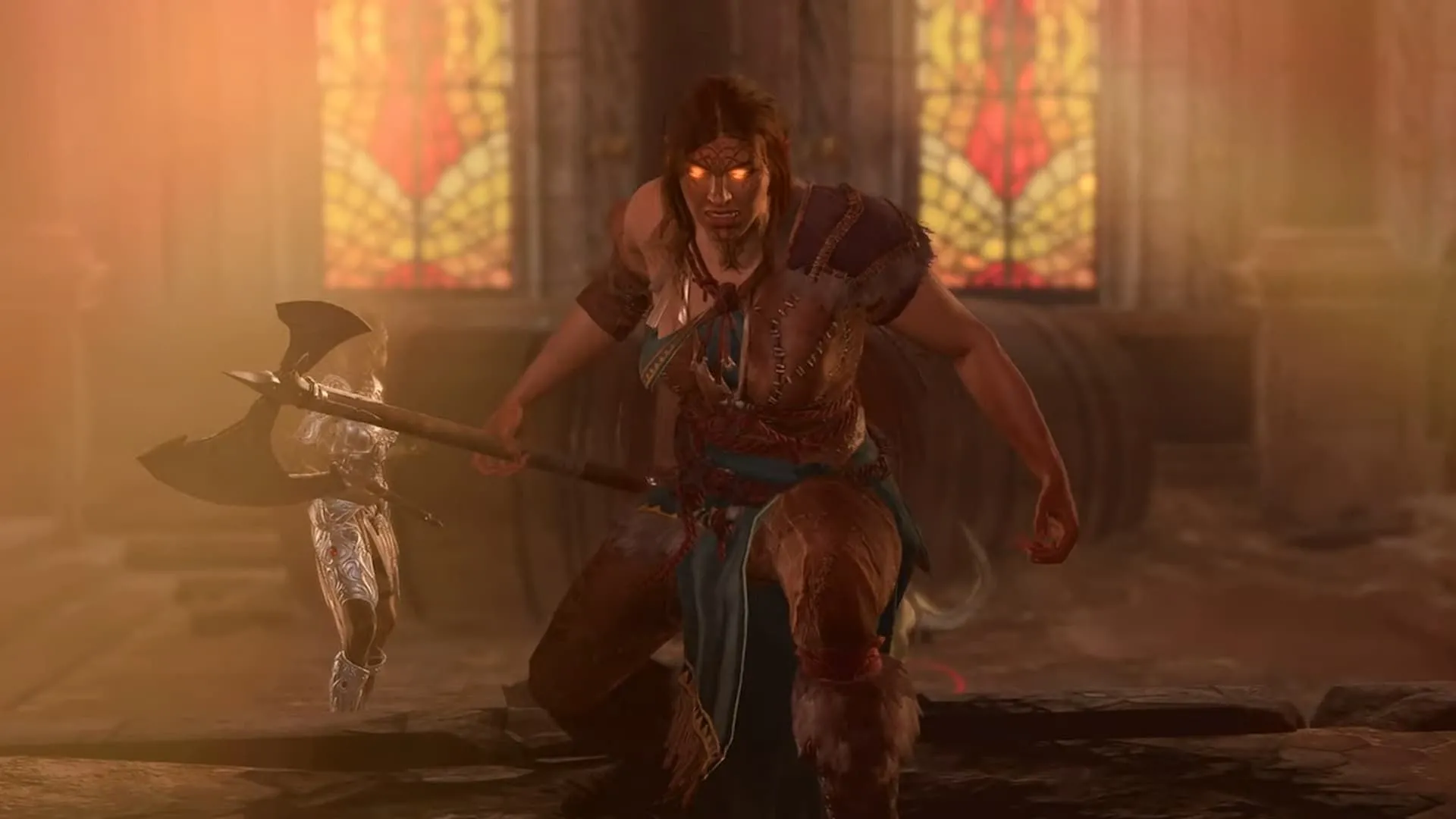 Nhân vật Barbarian trong Baldur's Gate 3 thể hiện sức mạnh, tượng trưng cho tiềm năng của thể loại game nhập vai.