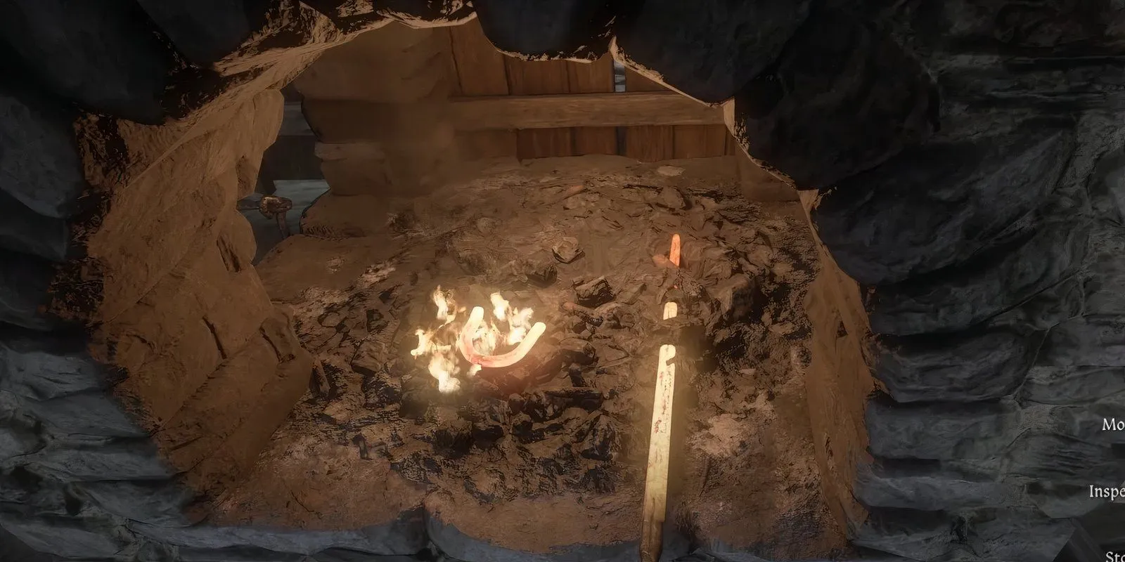 Nhân vật Henry đang rèn móng ngựa tại lò rèn trong Kingdom Come Deliverance 2 cho nhiệm vụ Hush My Darling