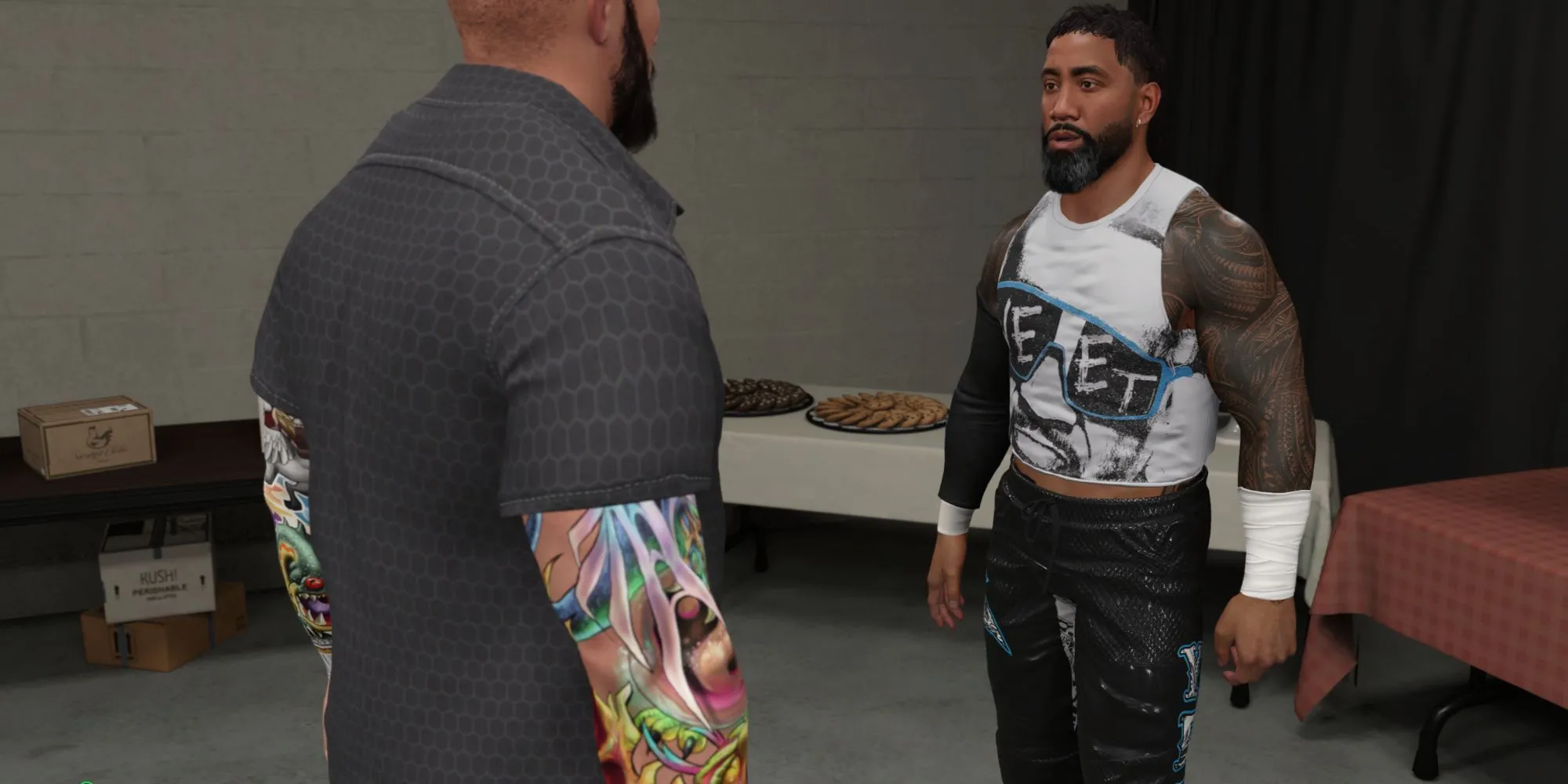 Nhân vật MyPLAYER tự tạo trong chế độ MyRise WWE 2K25 với cốt truyện lôi cuốn