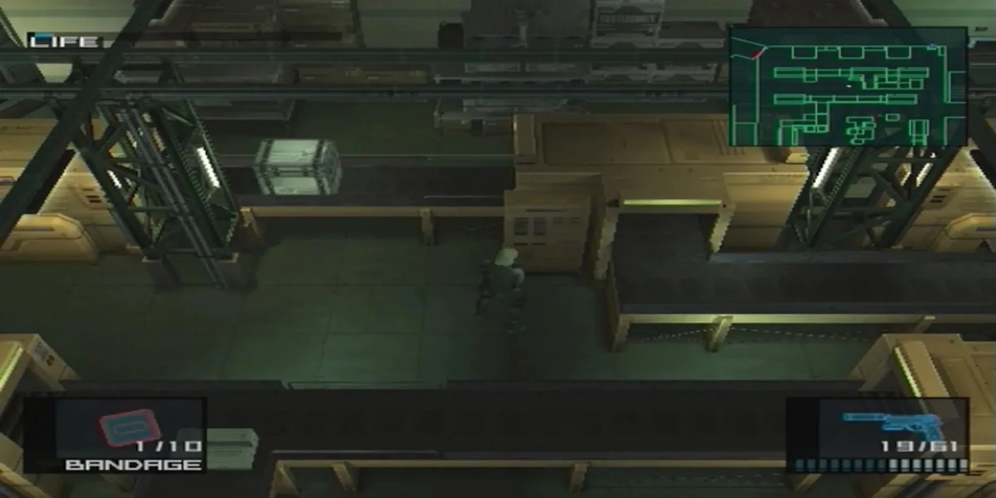 Nhân vật Raiden trong game Metal Gear Solid 2 với khung cảnh chiến đấu kịch tính