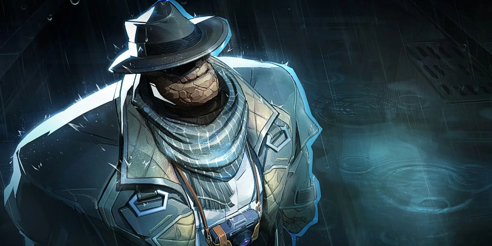 Nhân vật The Thing trong game Marvel Rivals với một bộ trang phục đặc trưng