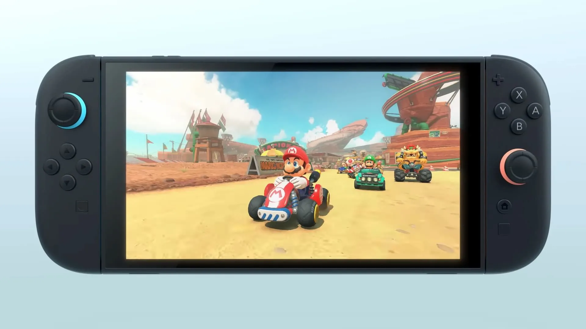 Nintendo Switch 2 trình diễn đồ họa Mario Kart mới đầy ấn tượng với công nghệ Nvidia