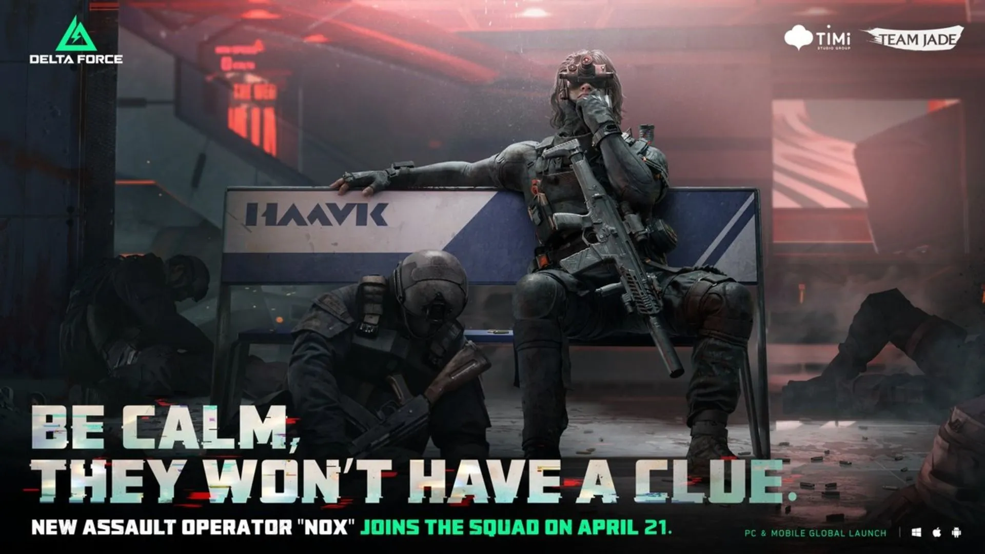Nox - Operator Tấn Công mới của Delta Force trong mùa Eclipse Vigil