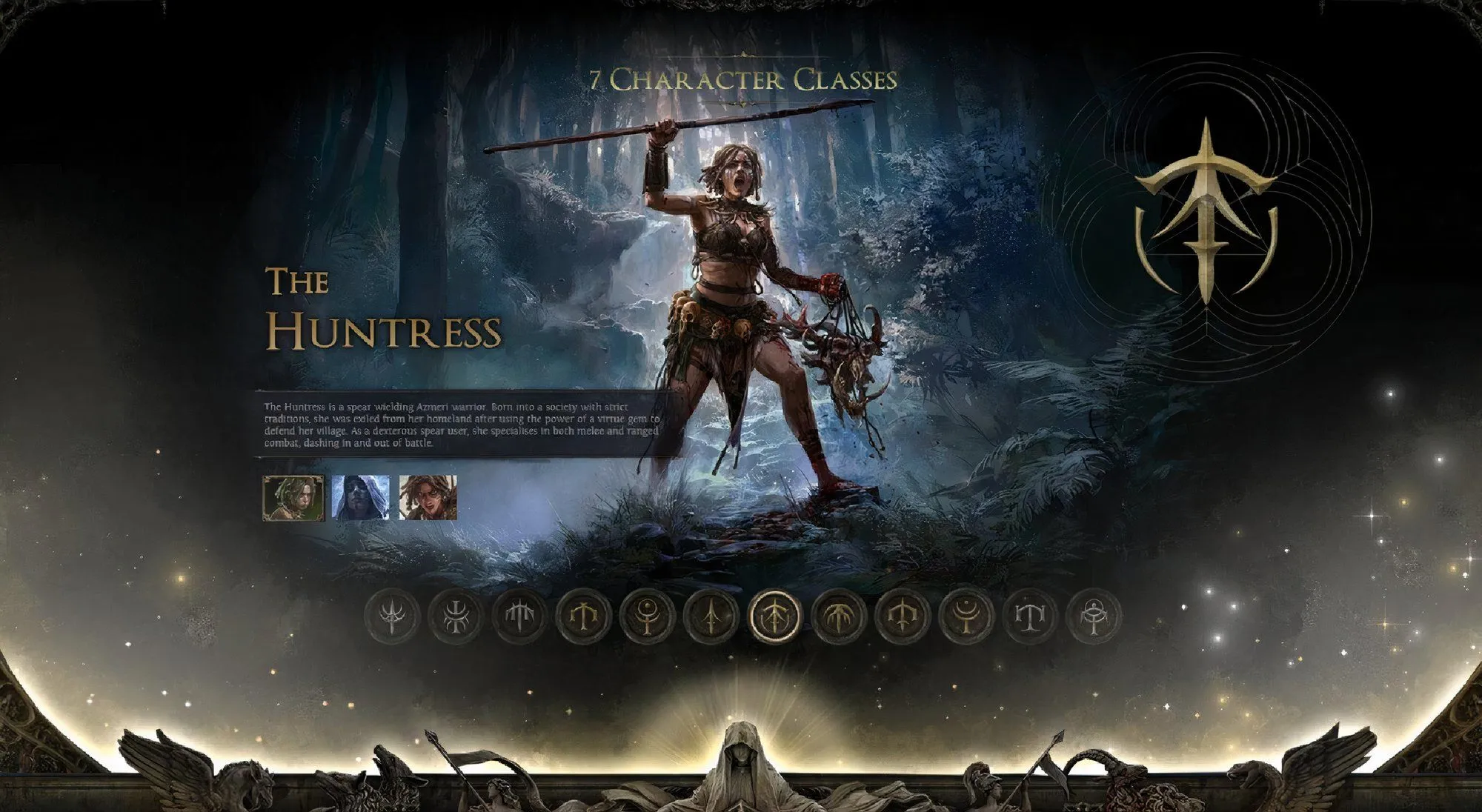 Nữ Thợ Săn mới trong Path of Exile 2 bản cập nhật Dawn of the Hunt