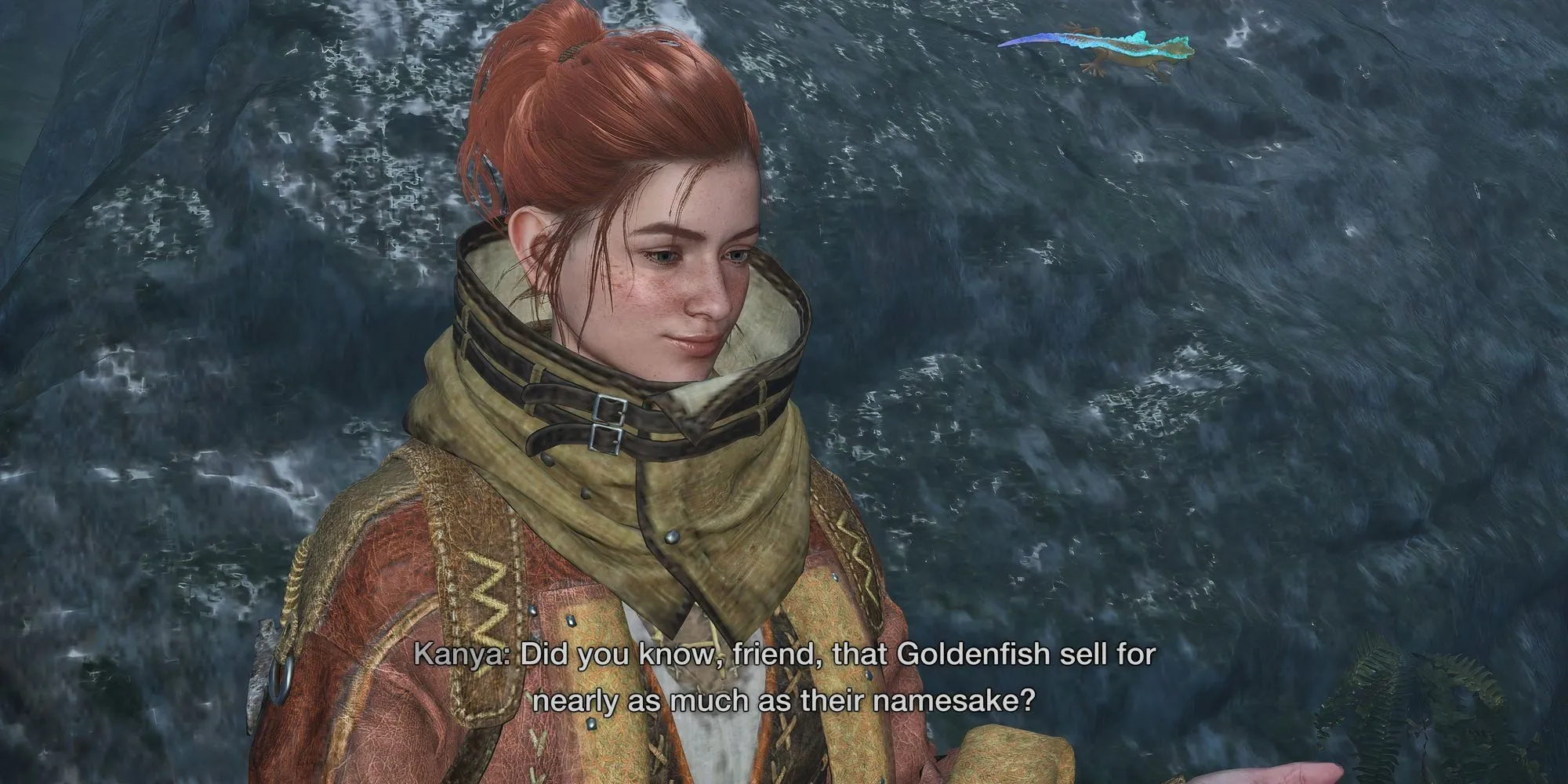 MH Wilds: Hướng dẫn nhiệm vụ Seeking the Goldenfish chi tiết 1 Phần thưởng nhiệm vụ Seeking the Goldenfish trong Monster Hunter Wilds bao gồm Vảy Vàng và Mật Ong