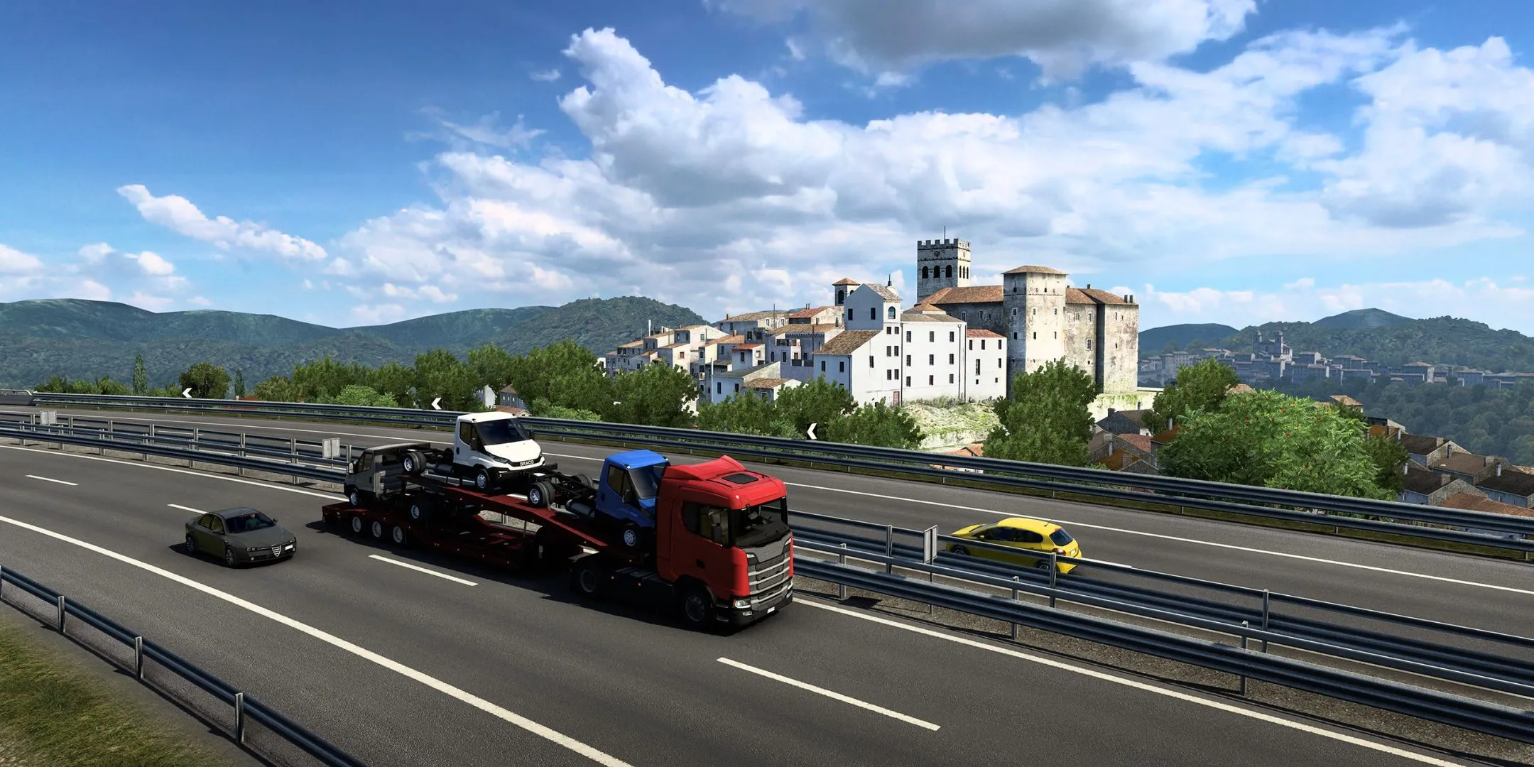 Phong cảnh nước Ý trong Euro Truck Simulator 2