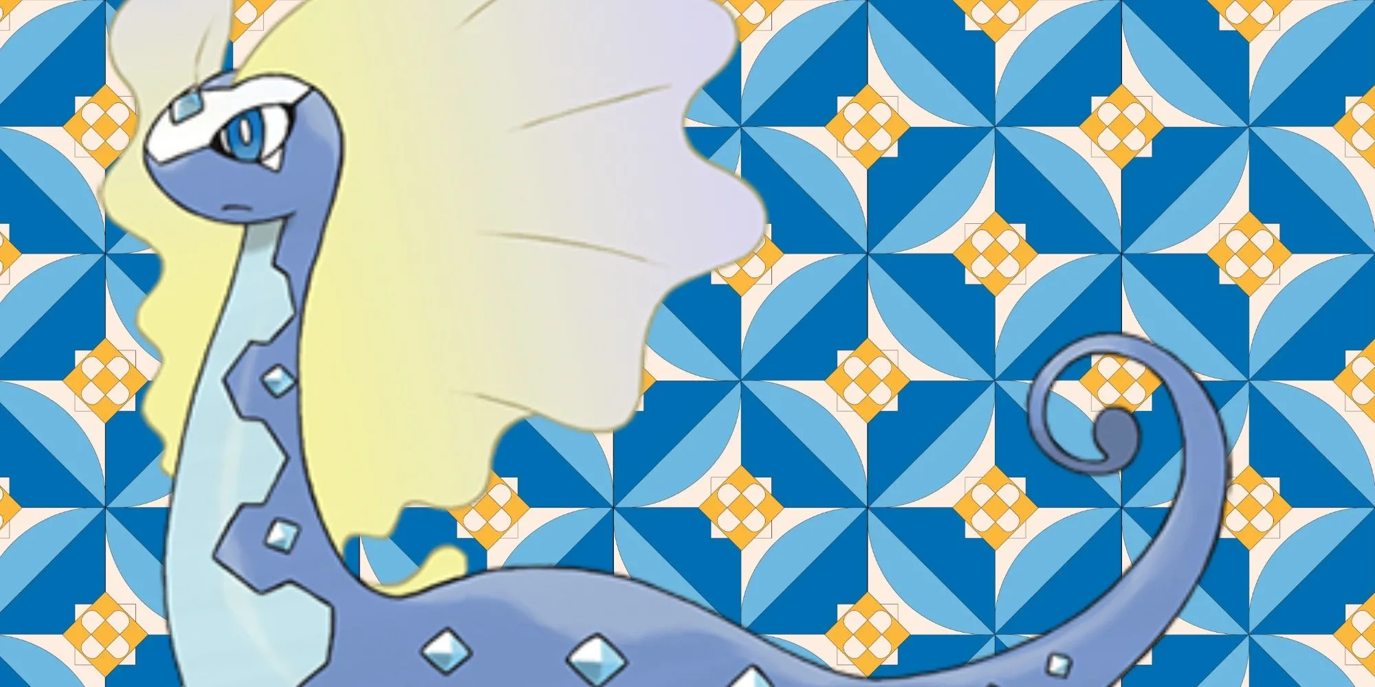 Pokémon Aurorus hệ Đá Băng với bộ lông phát sáng