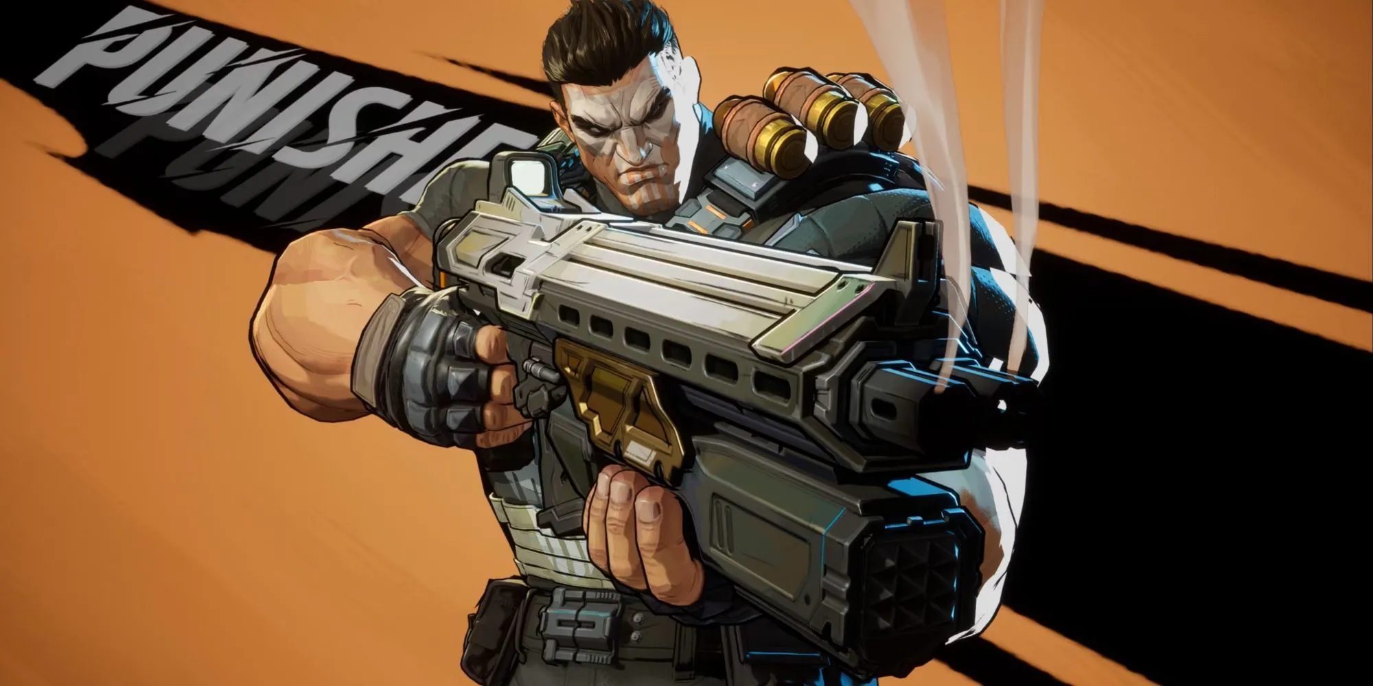 Punisher, đối thủ nguy hiểm của Human Torch trong Marvel Rivals