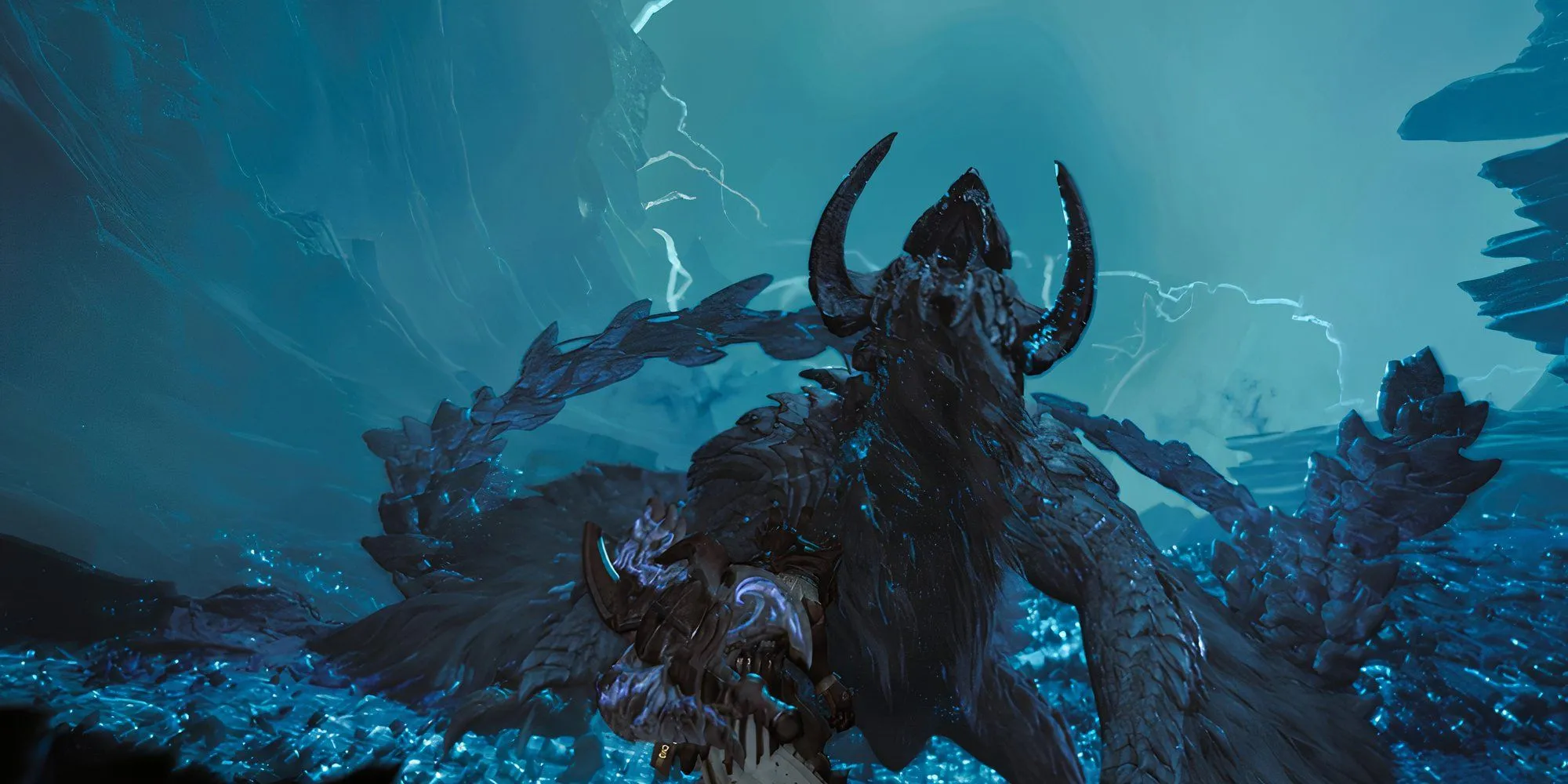 Quái vật Arkveld hùng mạnh trong Monster Hunter Wilds