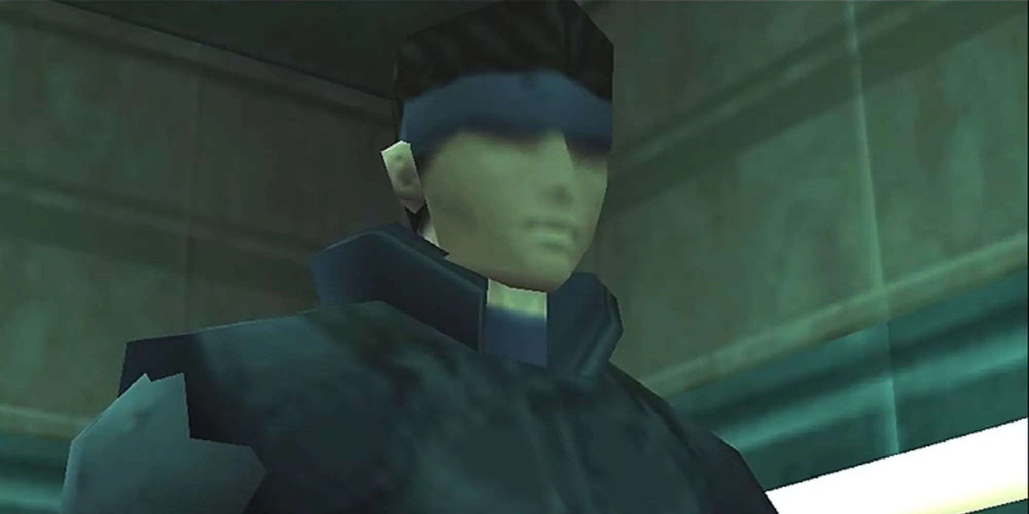 Solid Snake trong một phân cảnh hành động bí mật của Metal Gear Solid