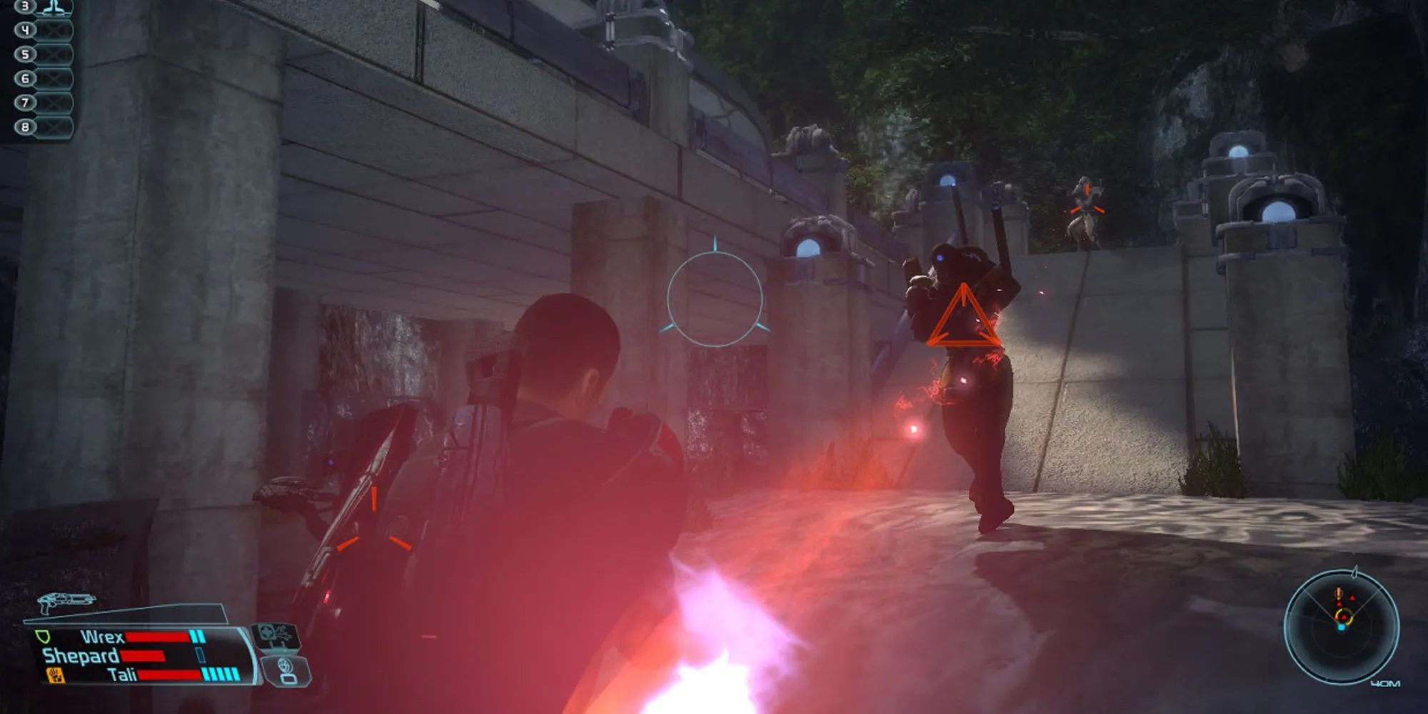 Tàu Normandy SR-1 bay giữa không gian trong Mass Effect