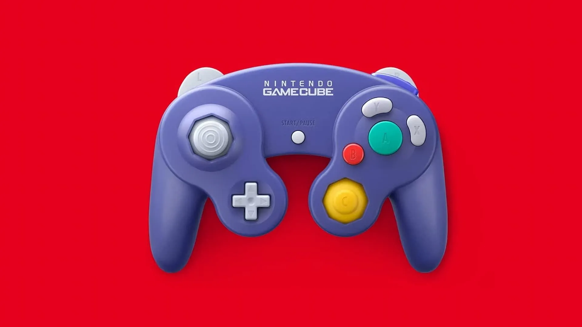 Tay cầm GameCube màu tím đặc trưng của Nintendo kết nối với hệ máy Nintendo Switch 2