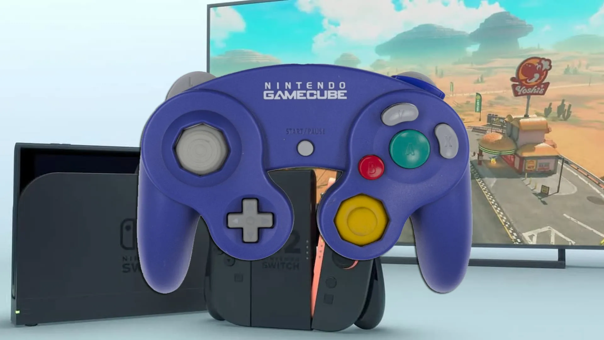 Tay cầm GameCube tương thích với máy Nintendo Switch 2