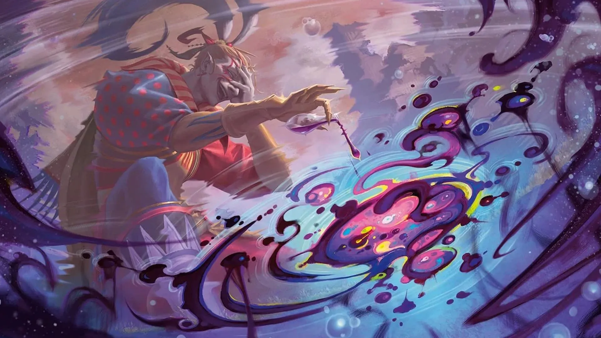 Thẻ bài Kefka Palazzo từ Final Fantasy trong bộ Magic: The Gathering crossover