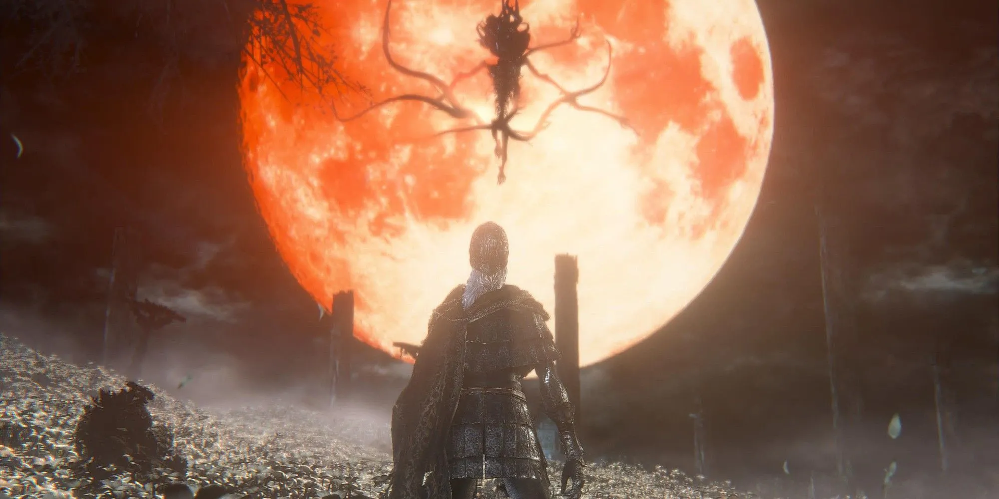 Thợ săn đối đầu Moon Presence, trùm cuối ẩn của Bloodborne
