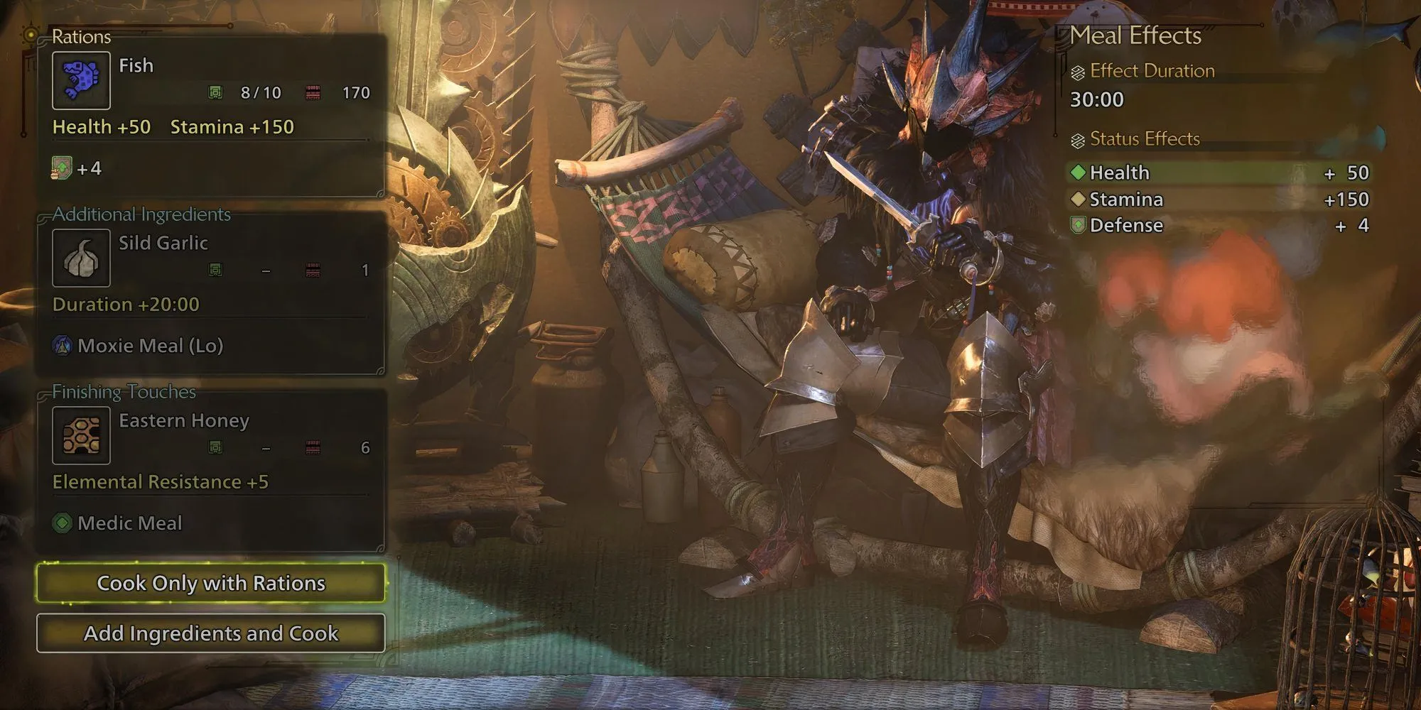 Thợ săn Monster Hunter Wilds chuẩn bị kỹ lưỡng vật phẩm và trang bị để đối đầu Xu Wu