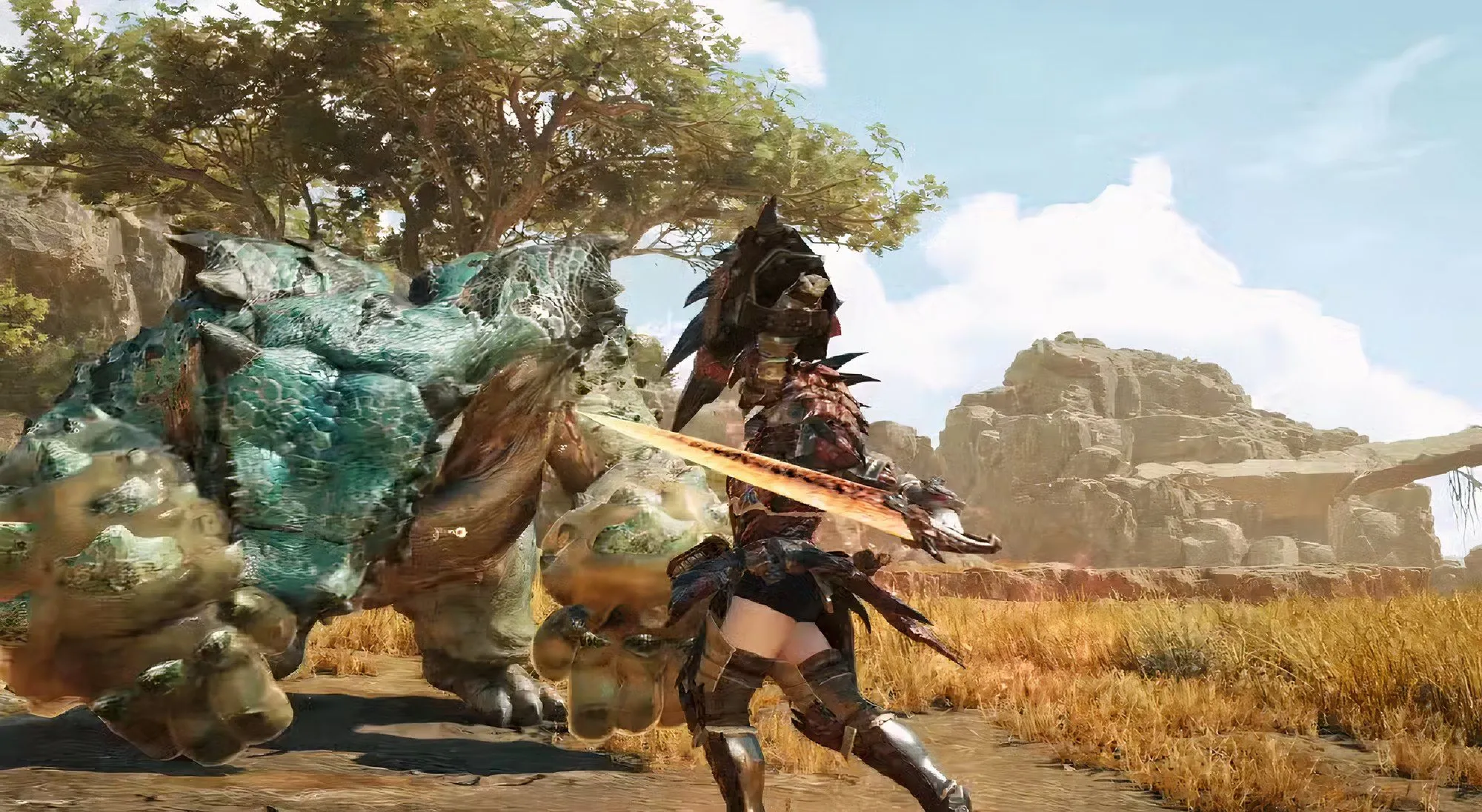 Cách Kiếm Nguyên Liệu Nấu Ăn Trong Monster Hunter Wilds 1 Thợ săn Monster Hunter Wilds chuẩn bị thu thập nguyên liệu
