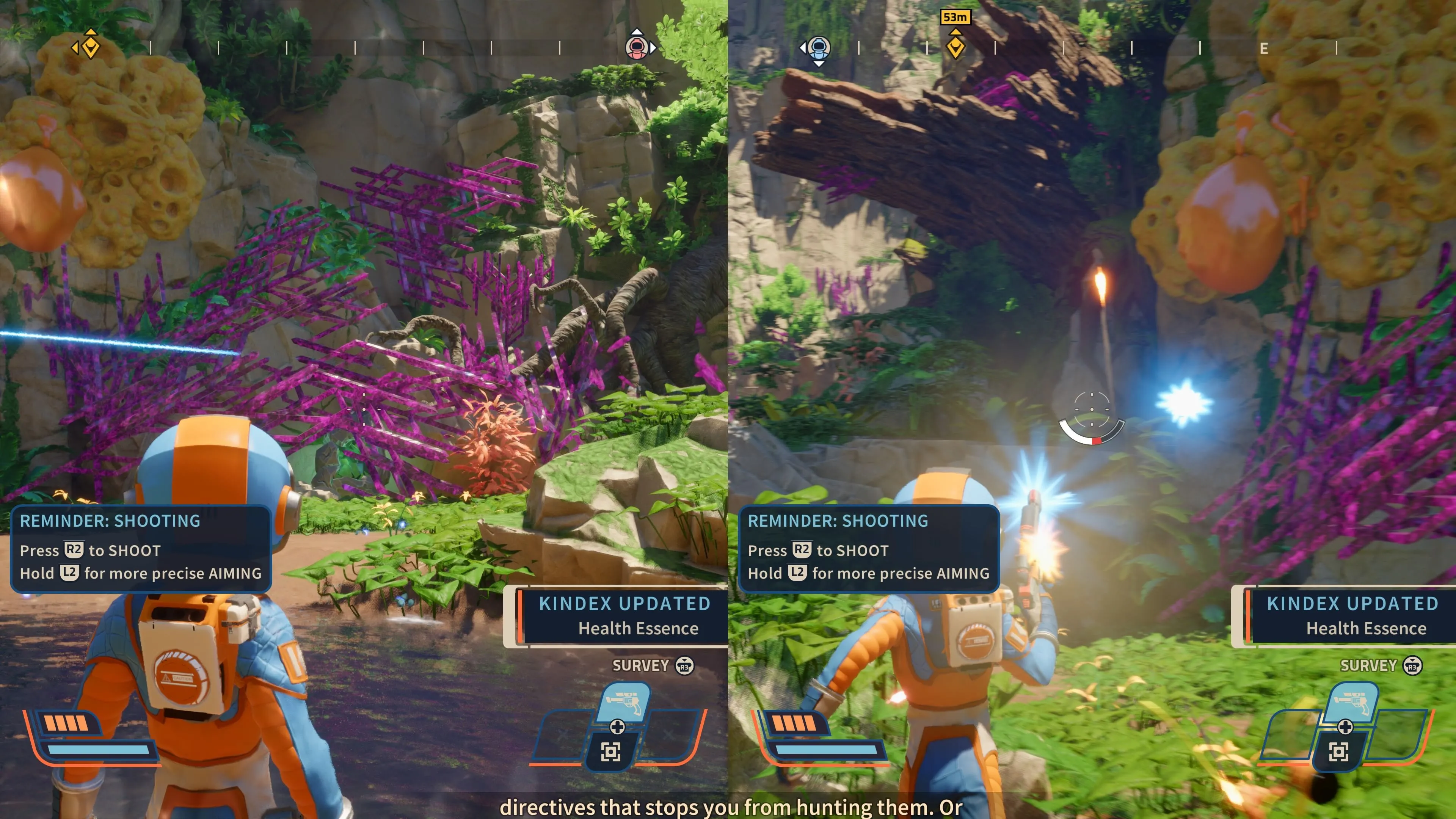 Trải nghiệm chơi co-op chưa tối ưu trong Revenge of the Savage Planet