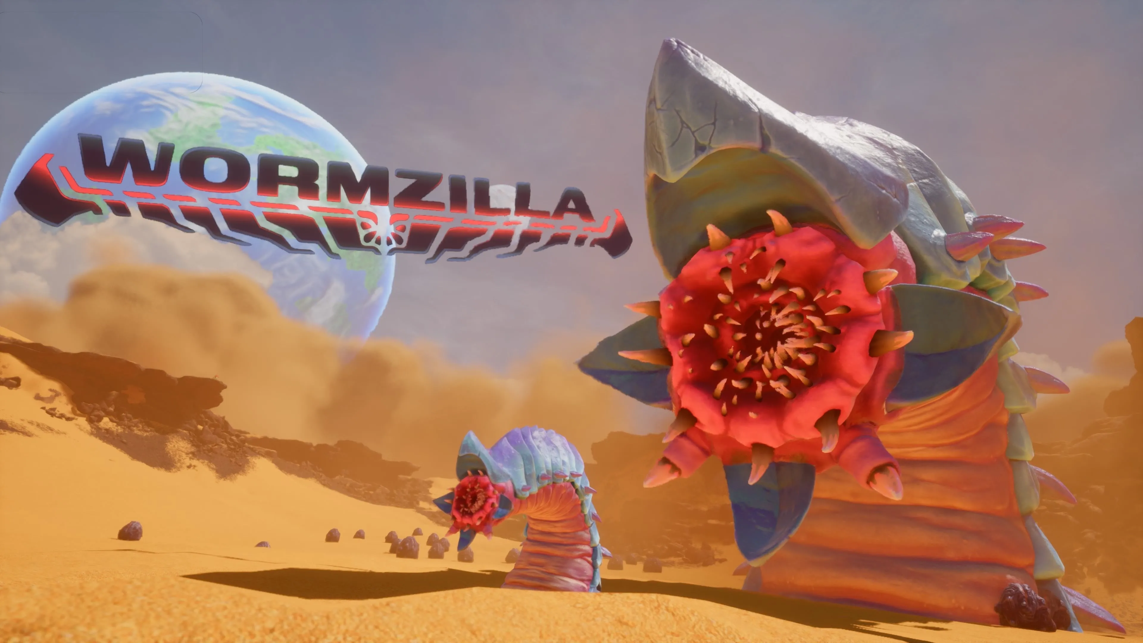 Trận đấu trùm Wormzilla trong Revenge of the Savage Planet