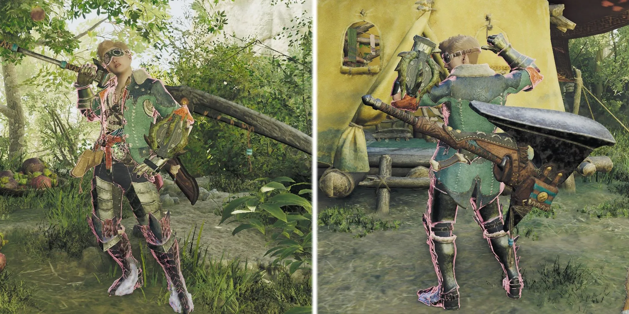 Trường Kiếm và Búa trong Monster Hunter Wilds cung cấp khả năng cắt đuôi và gây choáng hiệu quả