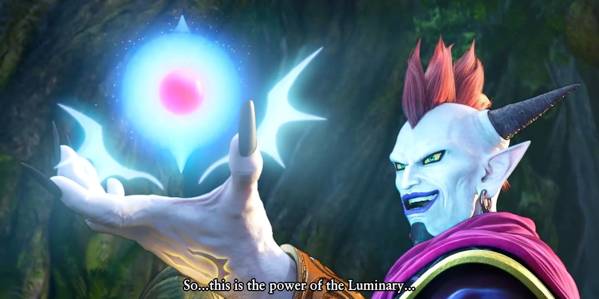 Ác nhân Mordegon tước đoạt sức mạnh Luminary từ Người Được Chọn trong Dragon Quest XI