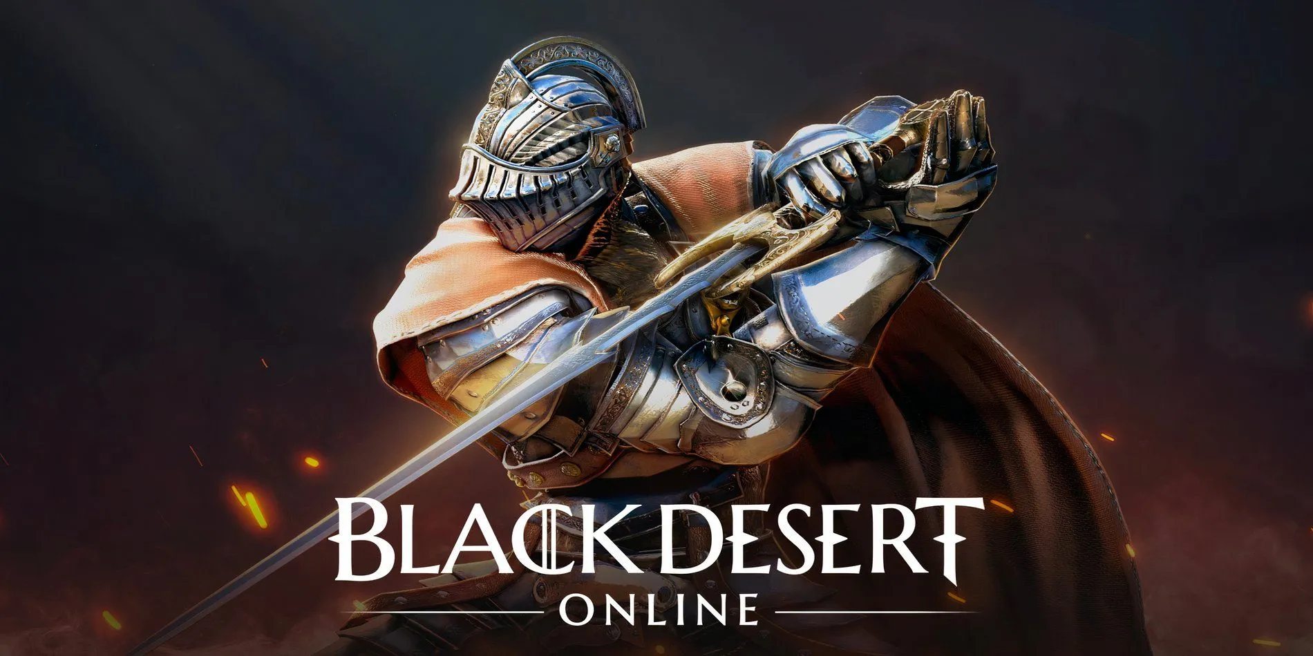 Ảnh bìa chính thức của game Black Desert Online, giới thiệu về phong cách đồ họa và không khí game