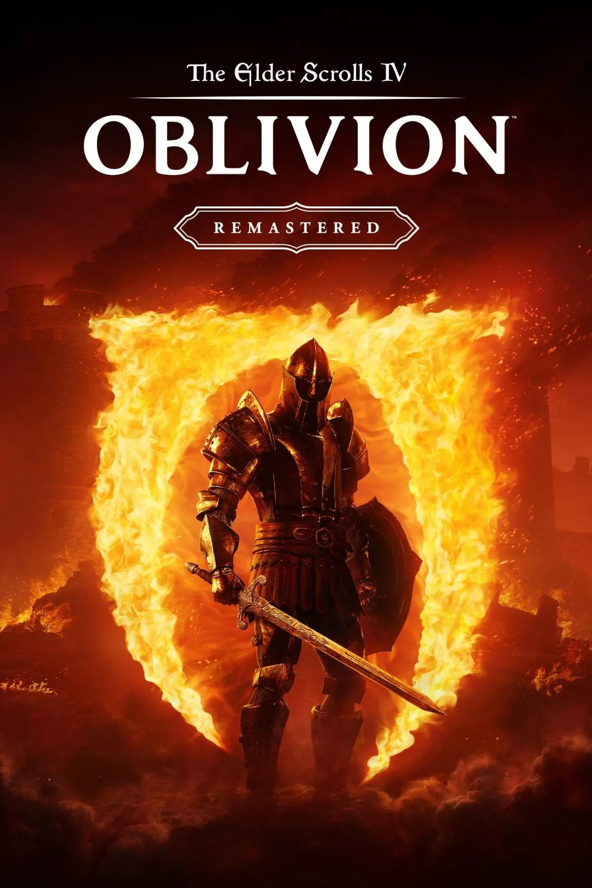 Ảnh bìa chính thức của The Elder Scrolls IV: Oblivion Remastered.