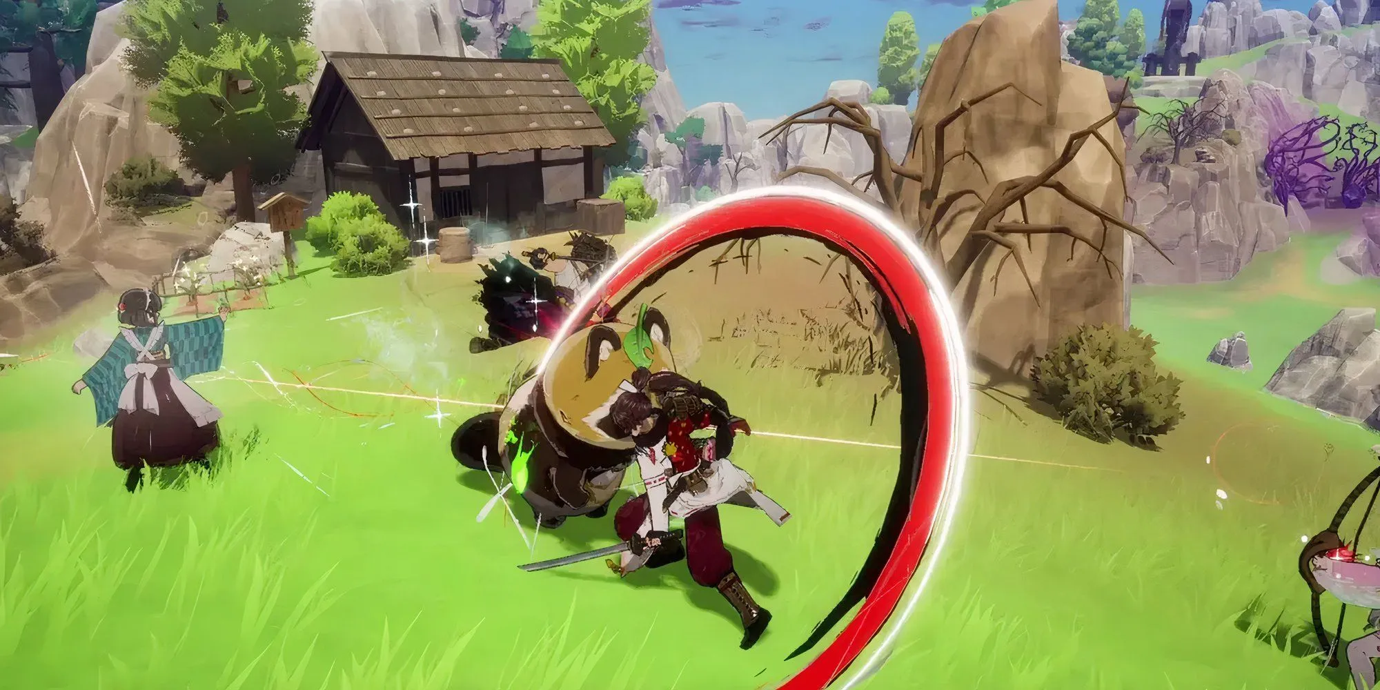Ảnh gameplay Rune Factory: Guardians Of Azuma, minh họa đồ họa game trên nền tảng sắp ra mắt, liên quan đến định dạng băng game vật lý.