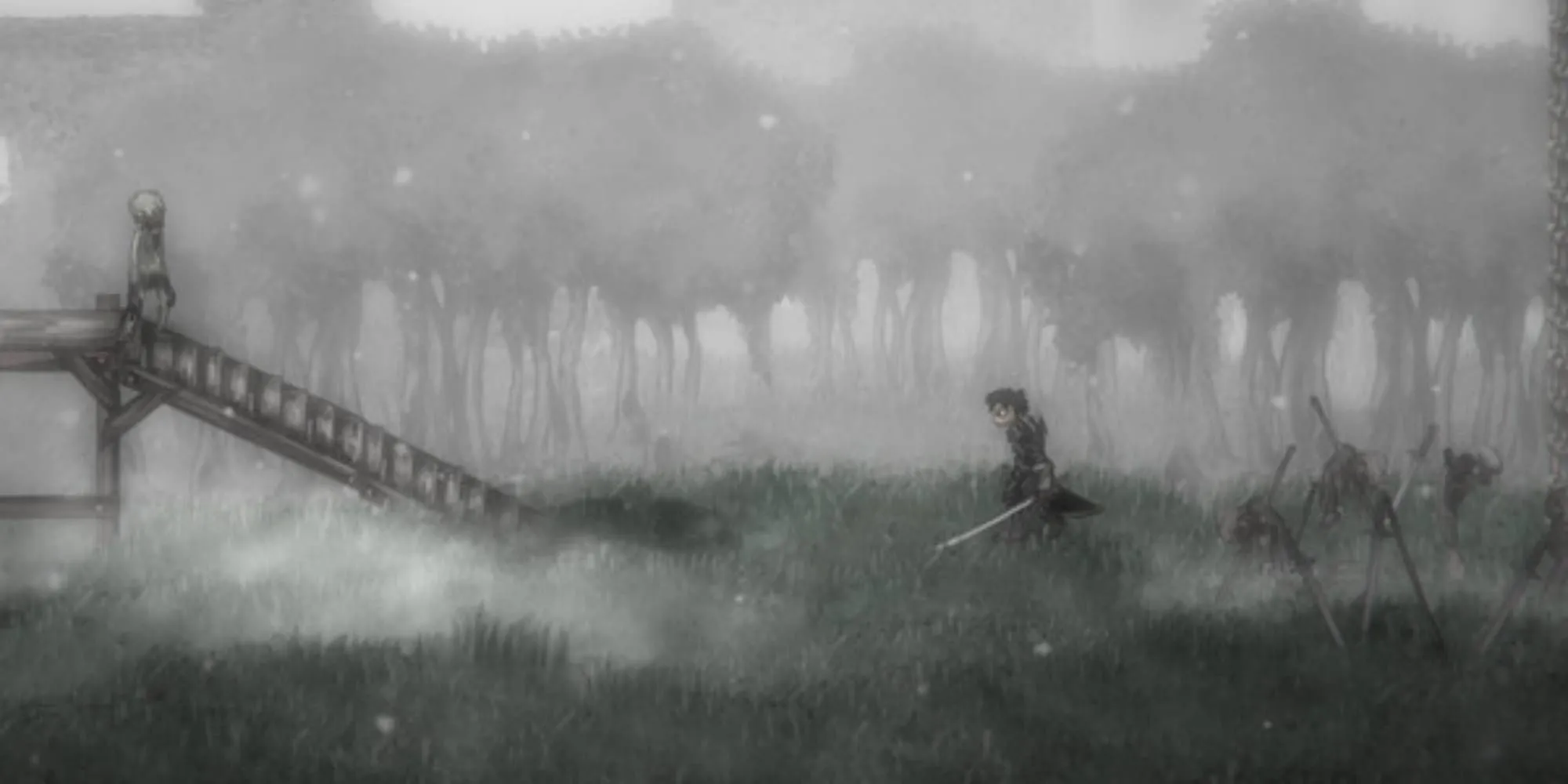 Ảnh màn hình gameplay Salt & Sanctuary, một game Souls-like 2D với chiến đấu khắc nghiệt