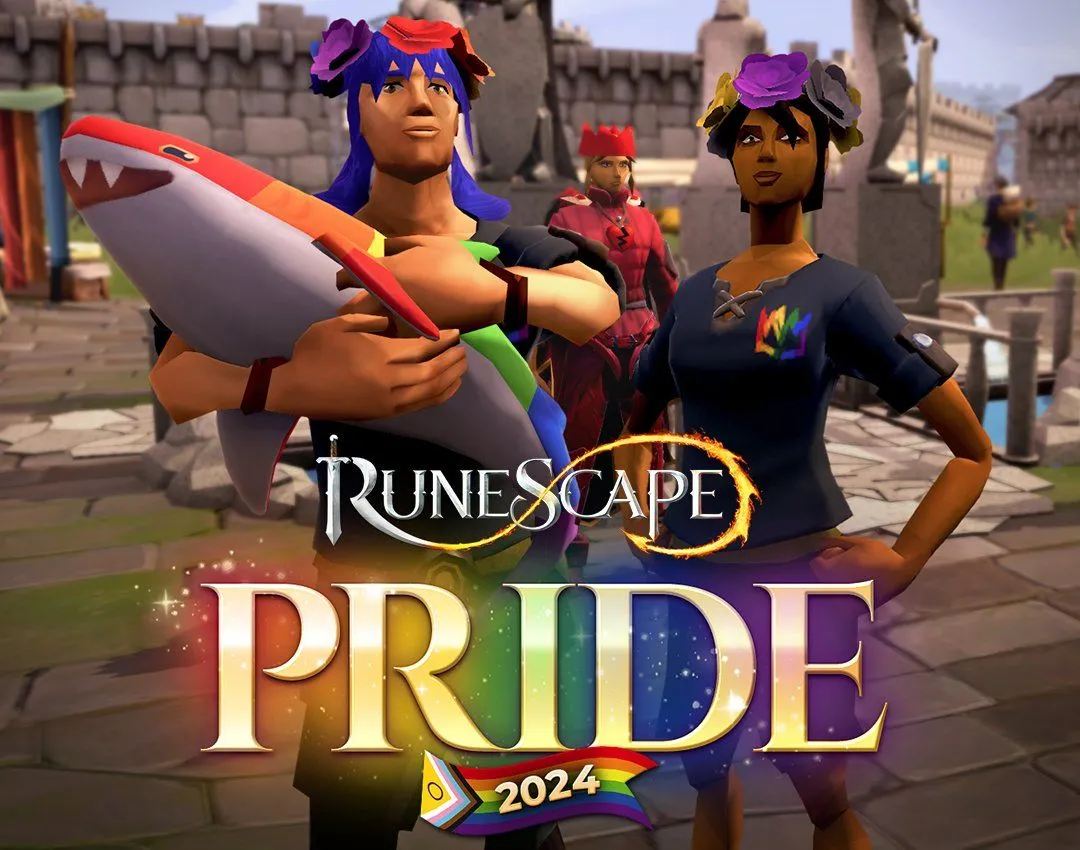 Ảnh quảng bá cho sự kiện Pride Month của RuneScape