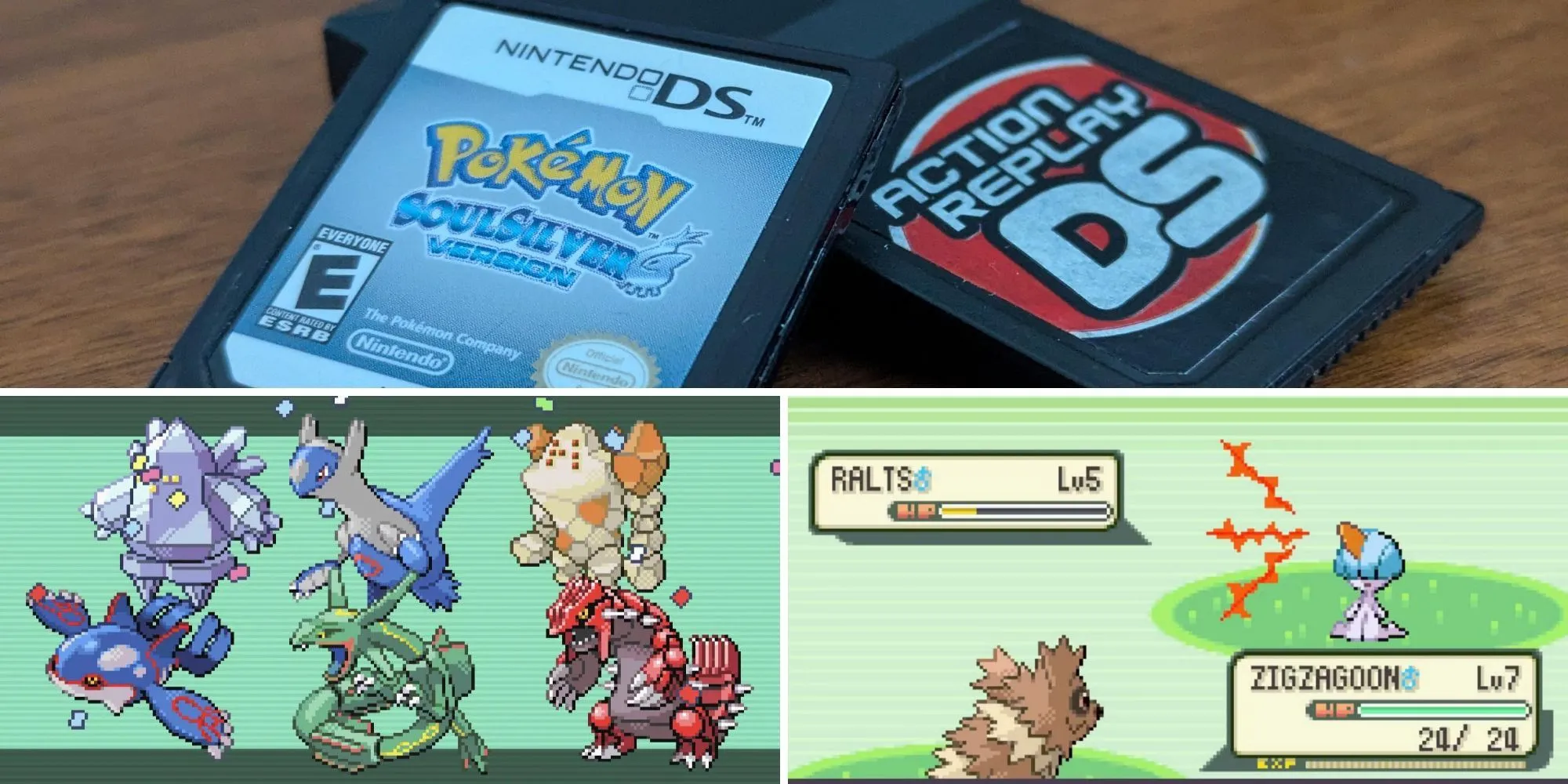 Ảnh thiết kế tổng hợp về các game Pokémon