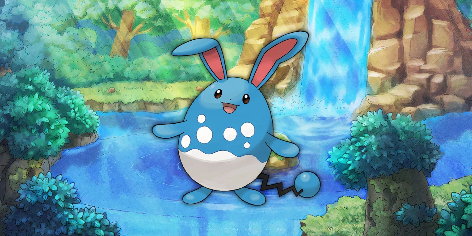 Azumarill với khả năng Huge Power