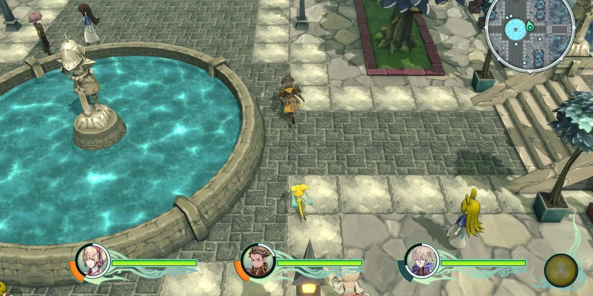 Ba nhân vật chính cùng đồng hành trong game JRPG Trinity Trigger