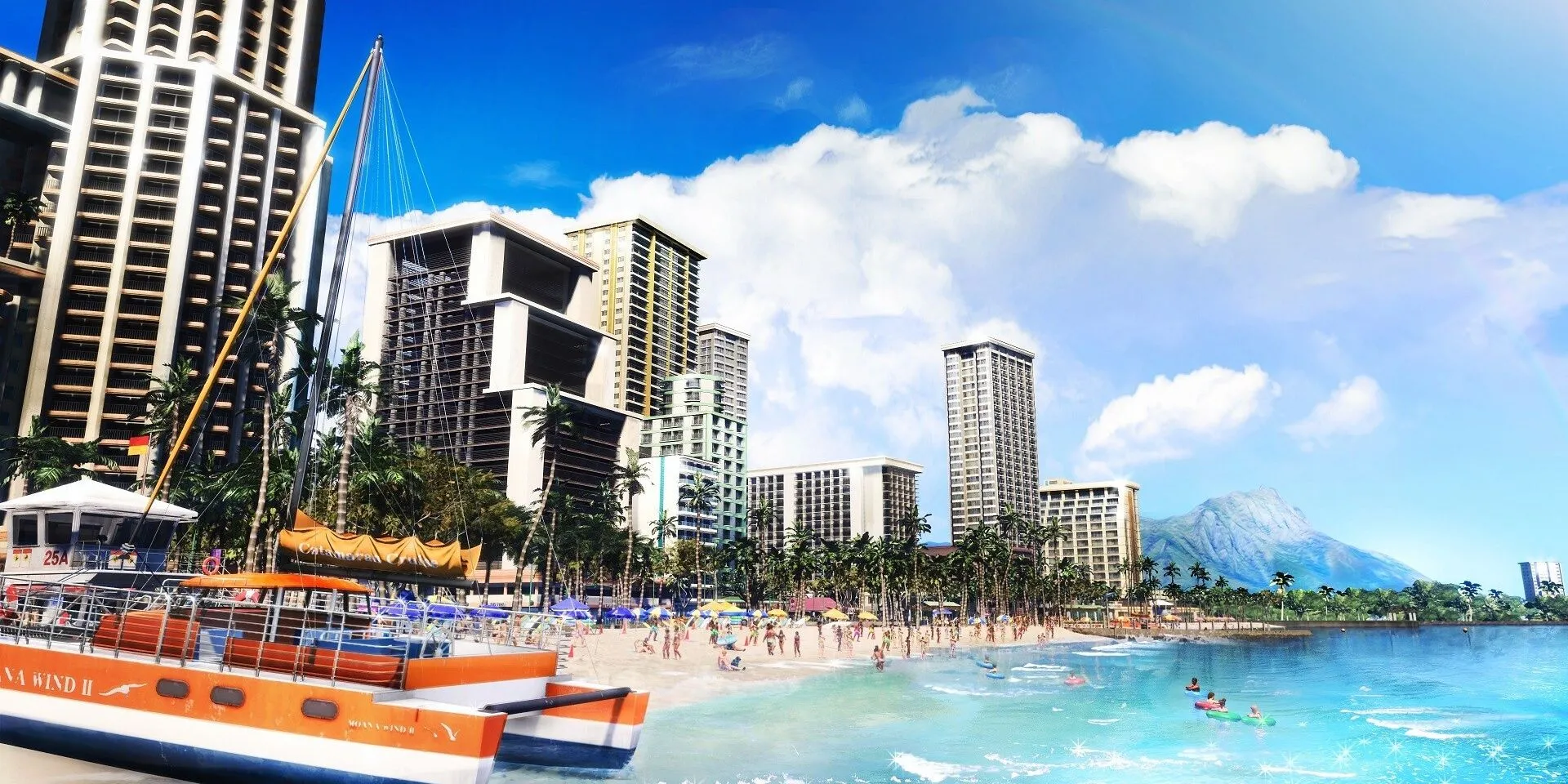 Bãi biển Honolulu trong Like a Dragon Infinite Wealth