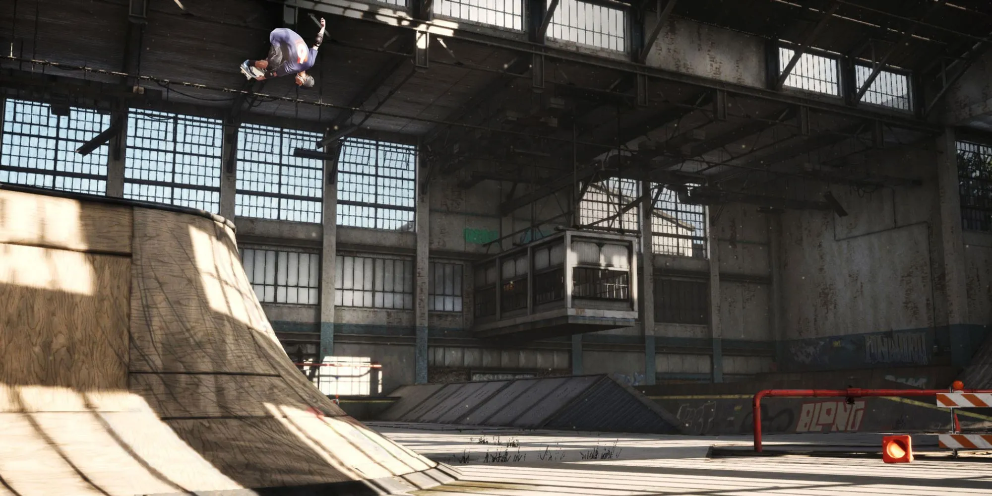 Bản đồ Warehouse trong Tony Hawk's Pro Skater 1