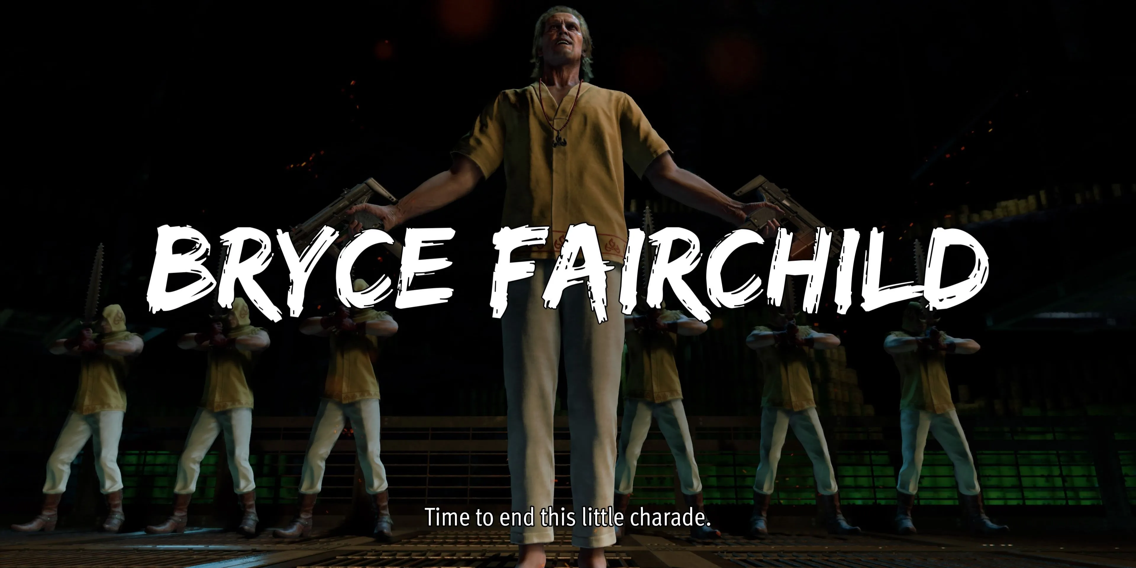 Bryce Fairchild và giáo phái Palekana trong Like a Dragon Infinite Wealth