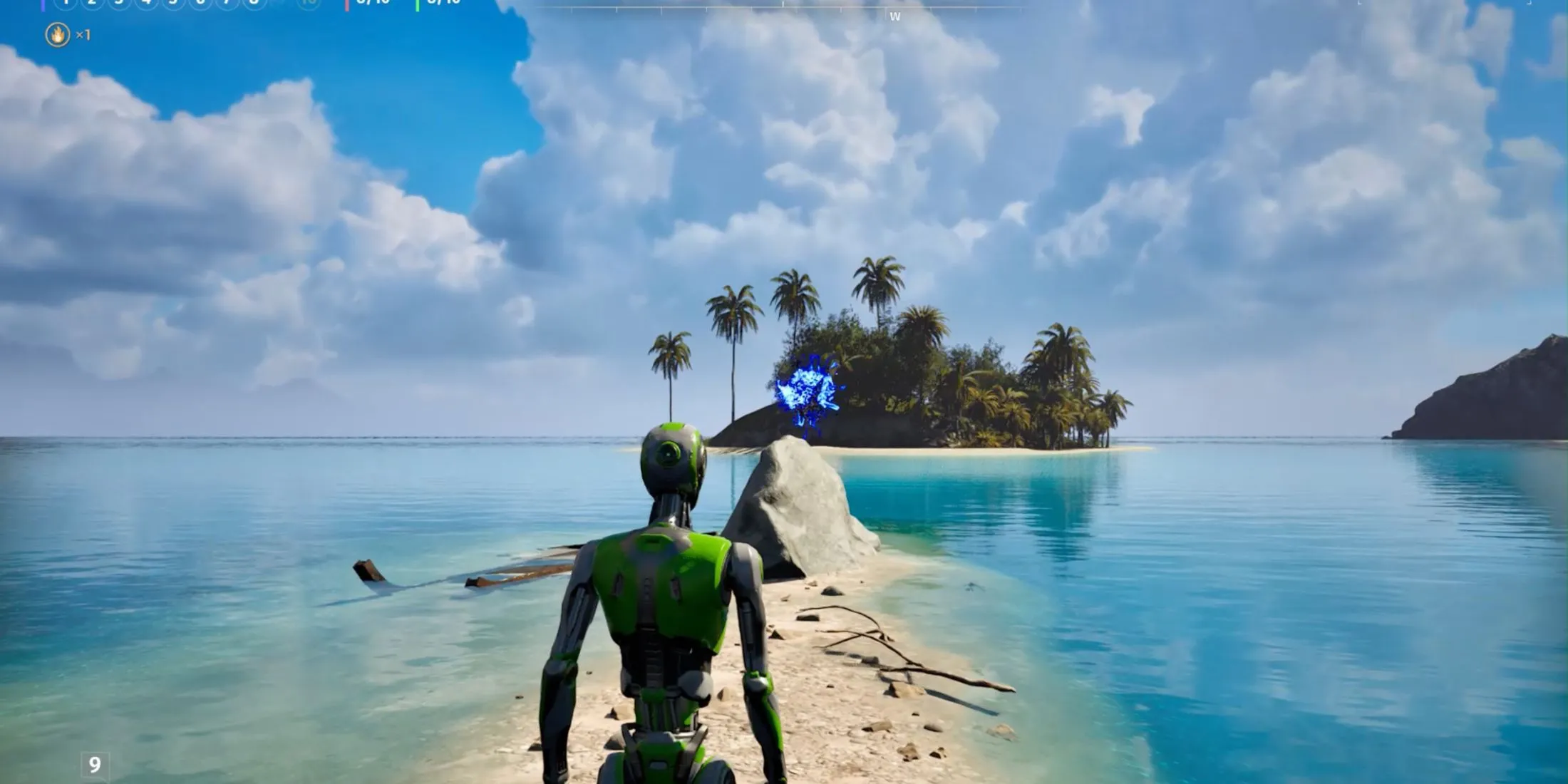 Cảnh bí mật trong The Talos Principle 2, một trong những game giải đố hay nhất của Croteam