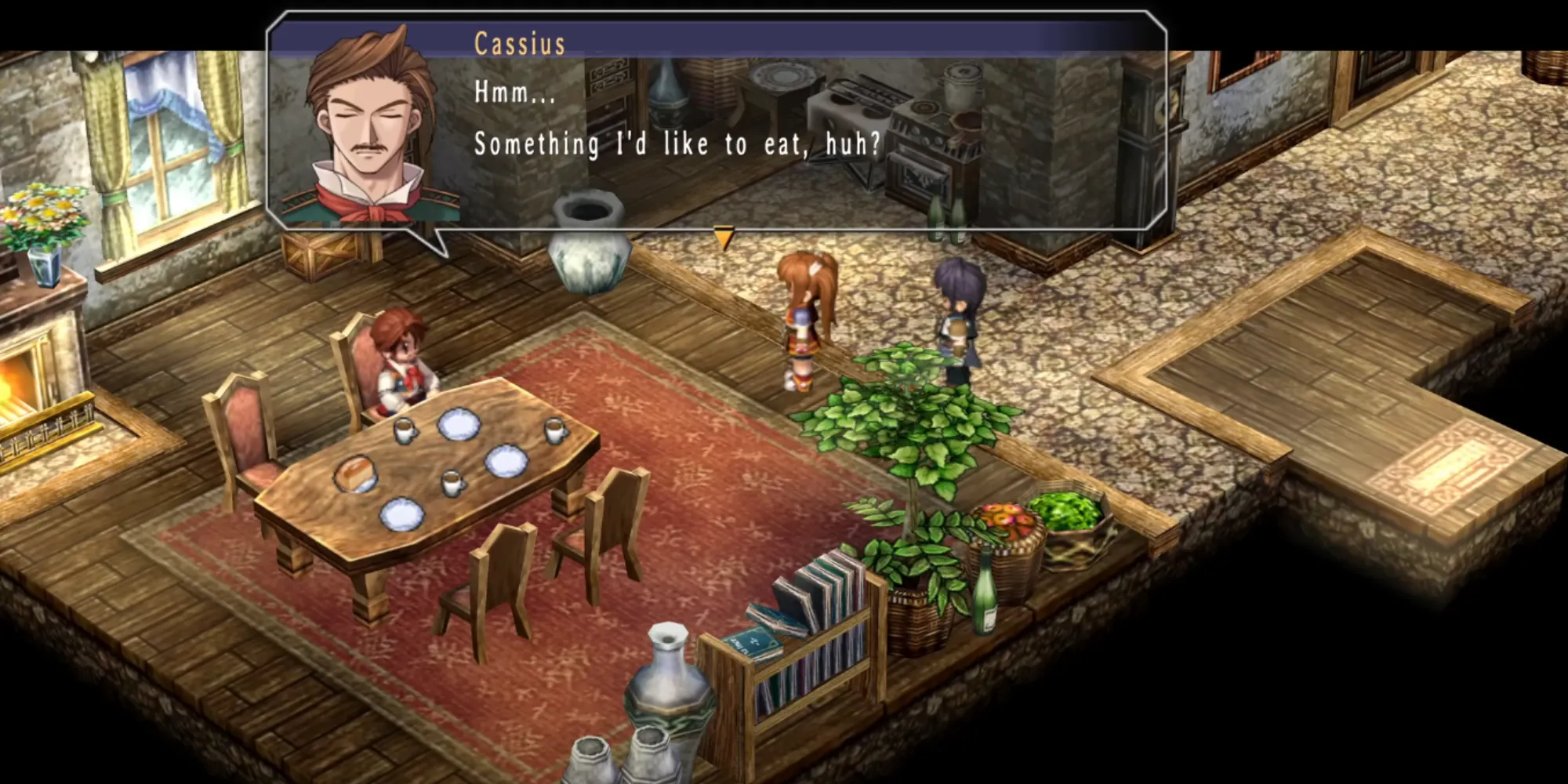 Cassius, Estelle và Joshua trong The Legend of Heroes Trails in the Sky