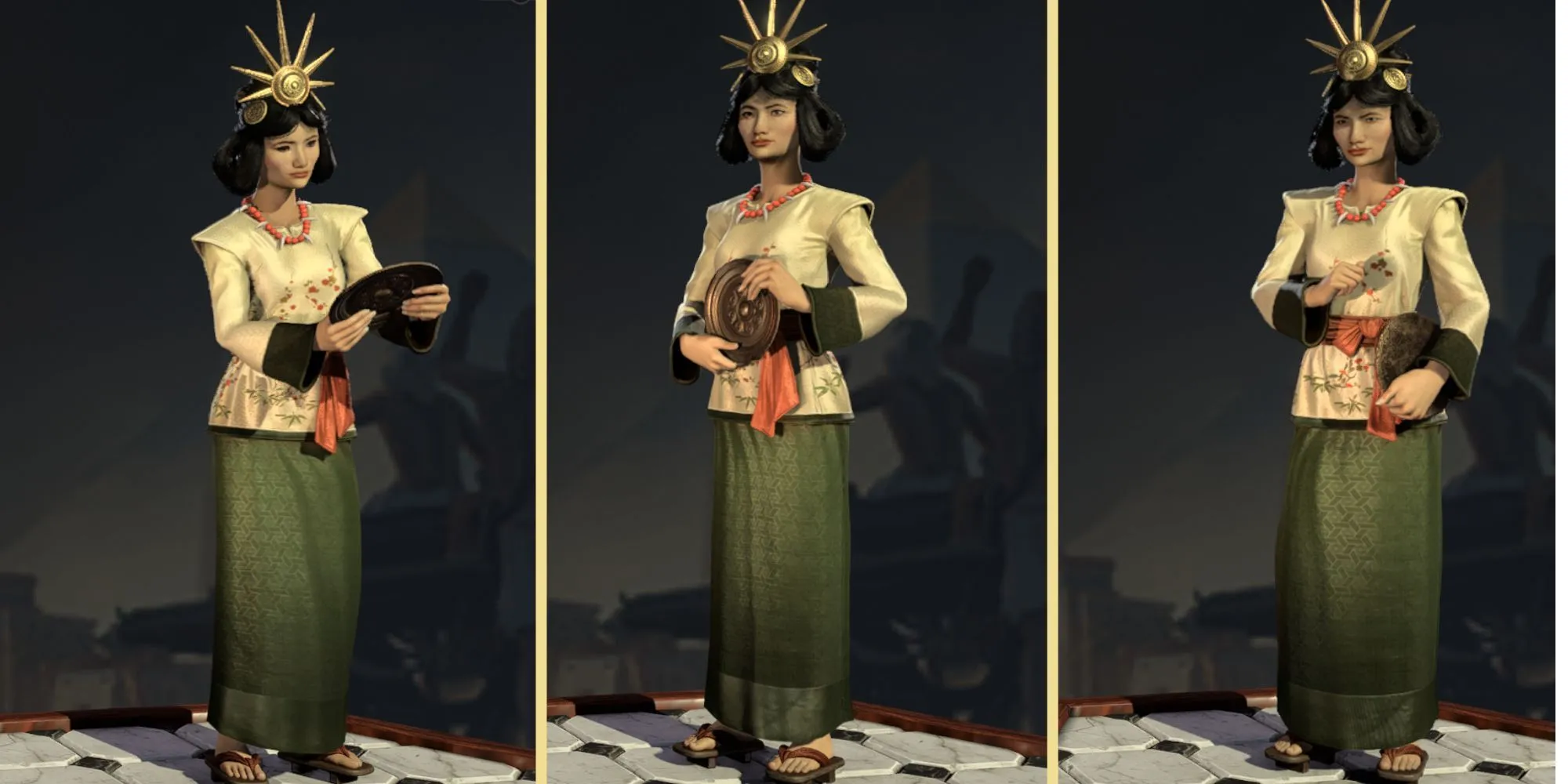 Chân dung Himiko trong Civilization 7