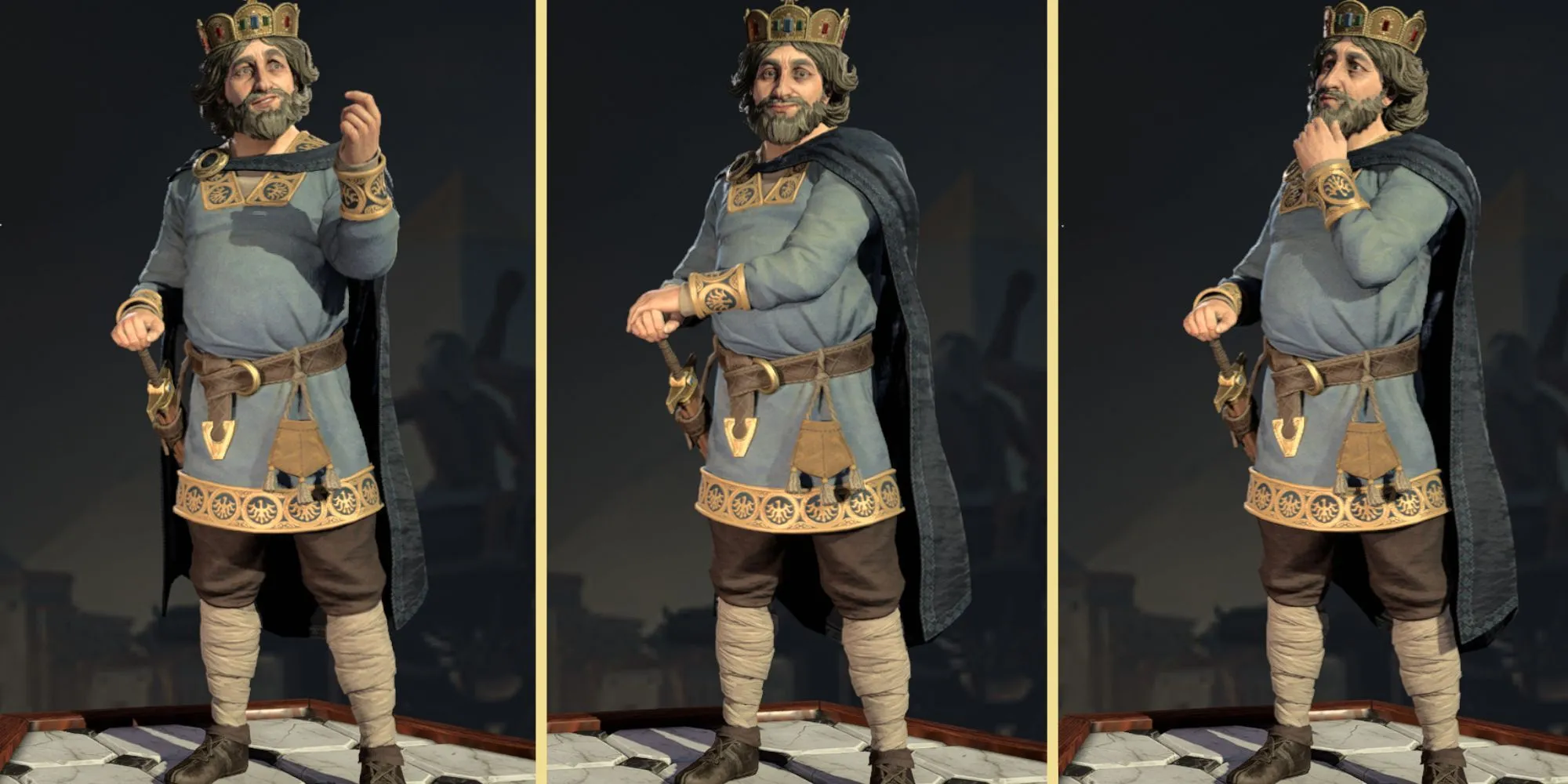 Charlemagne trong Civilization VII, thủ lĩnh tập trung vào sức mạnh và số lượng kỵ binh